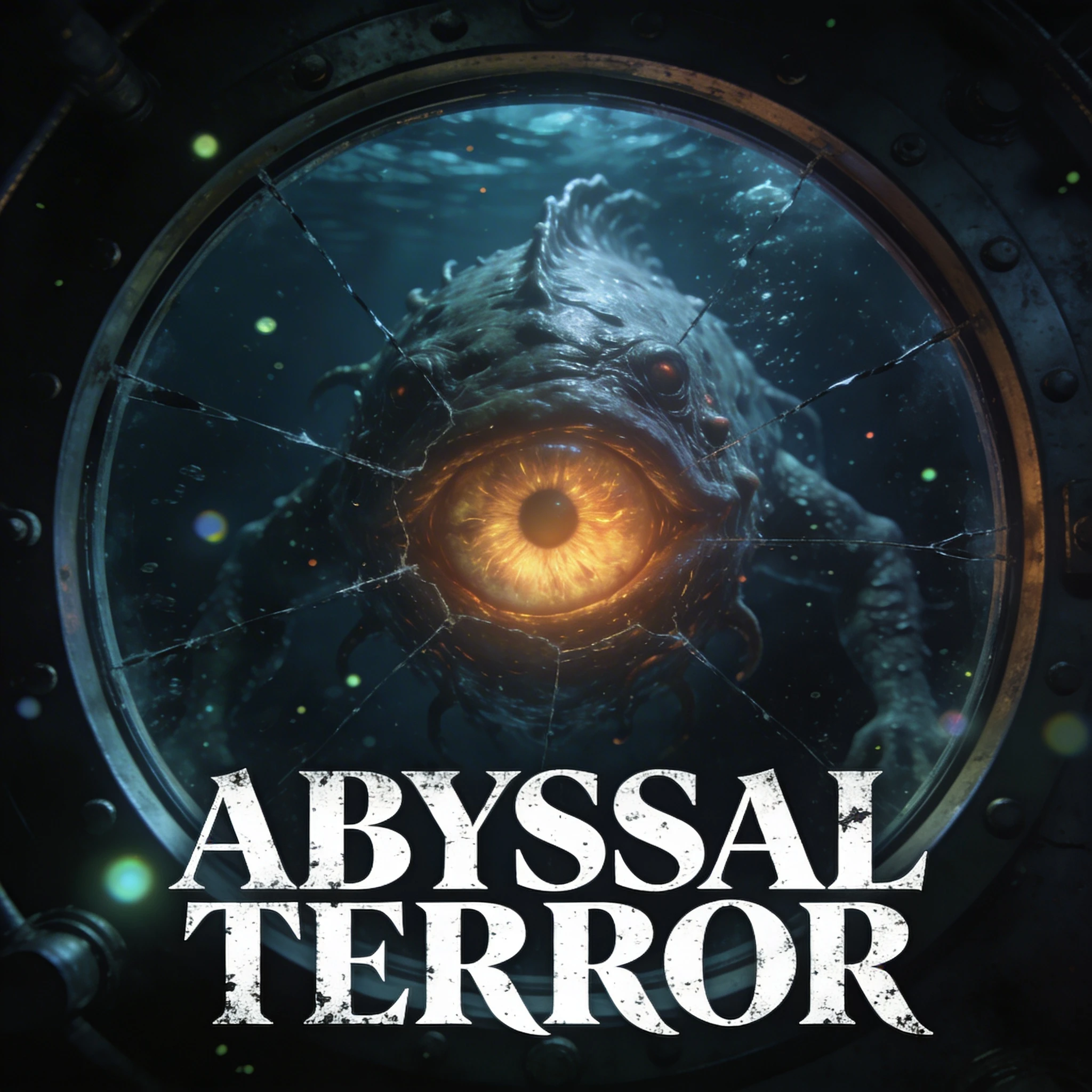 Афиша фильма: Ужас глубин — Seedream 4.5 промт