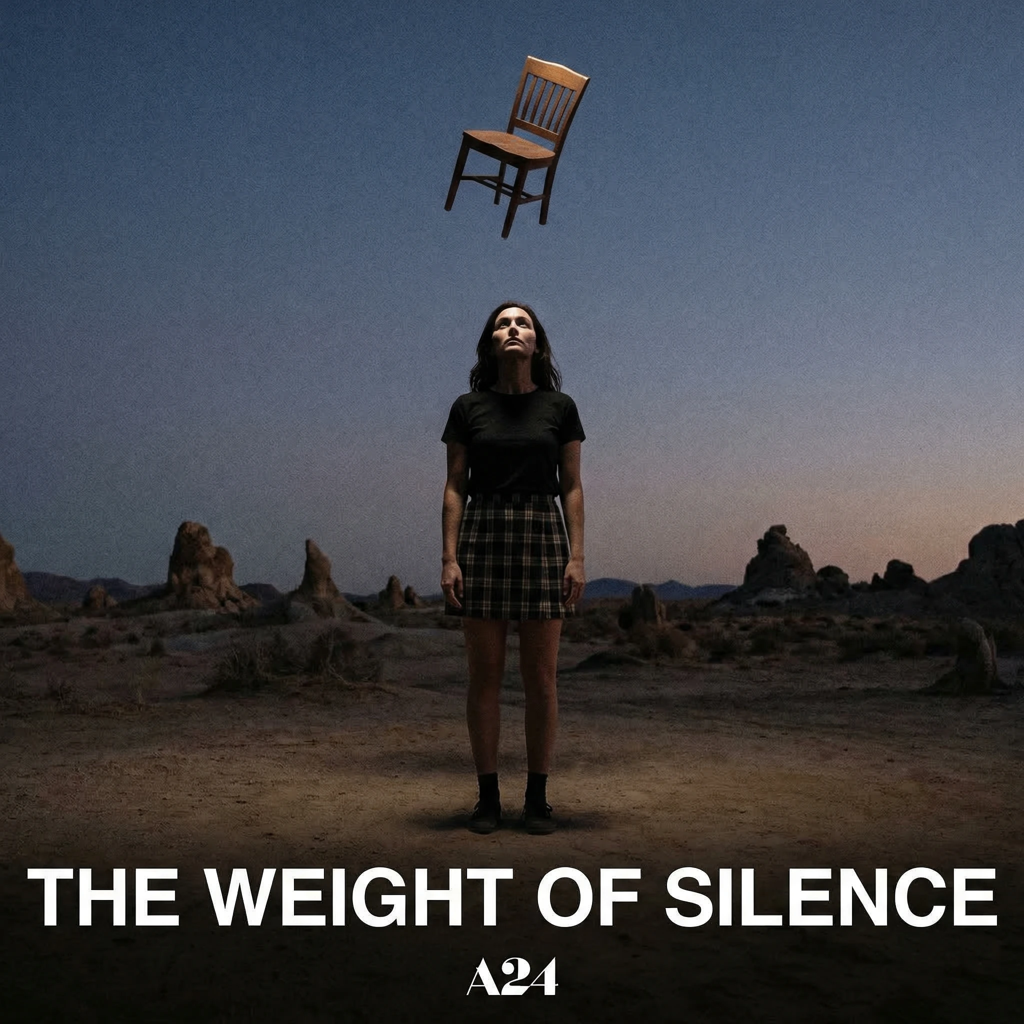 Афиша инди-фильма в стиле А24 — Nano Banana Pro промт