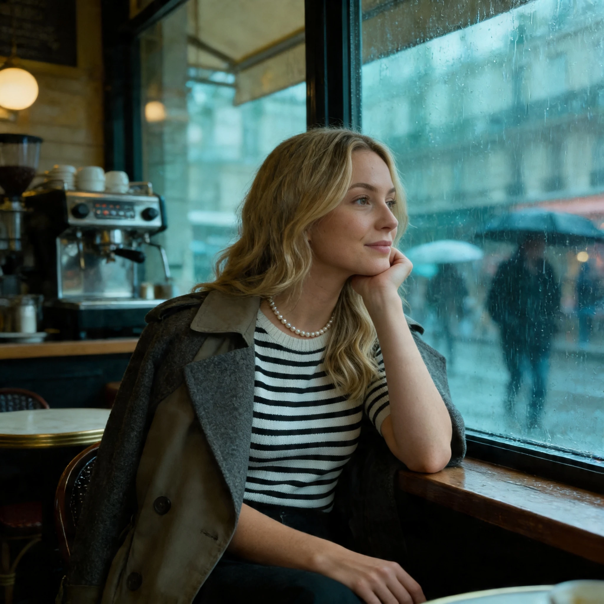 Актриса Французского Ретро-Кино — Seedream 4.5 промт