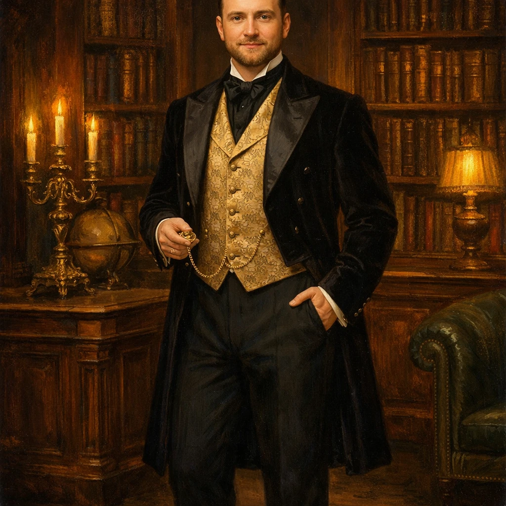 Аристократ Викторианской эпохи — GPT Image 1.5 промт