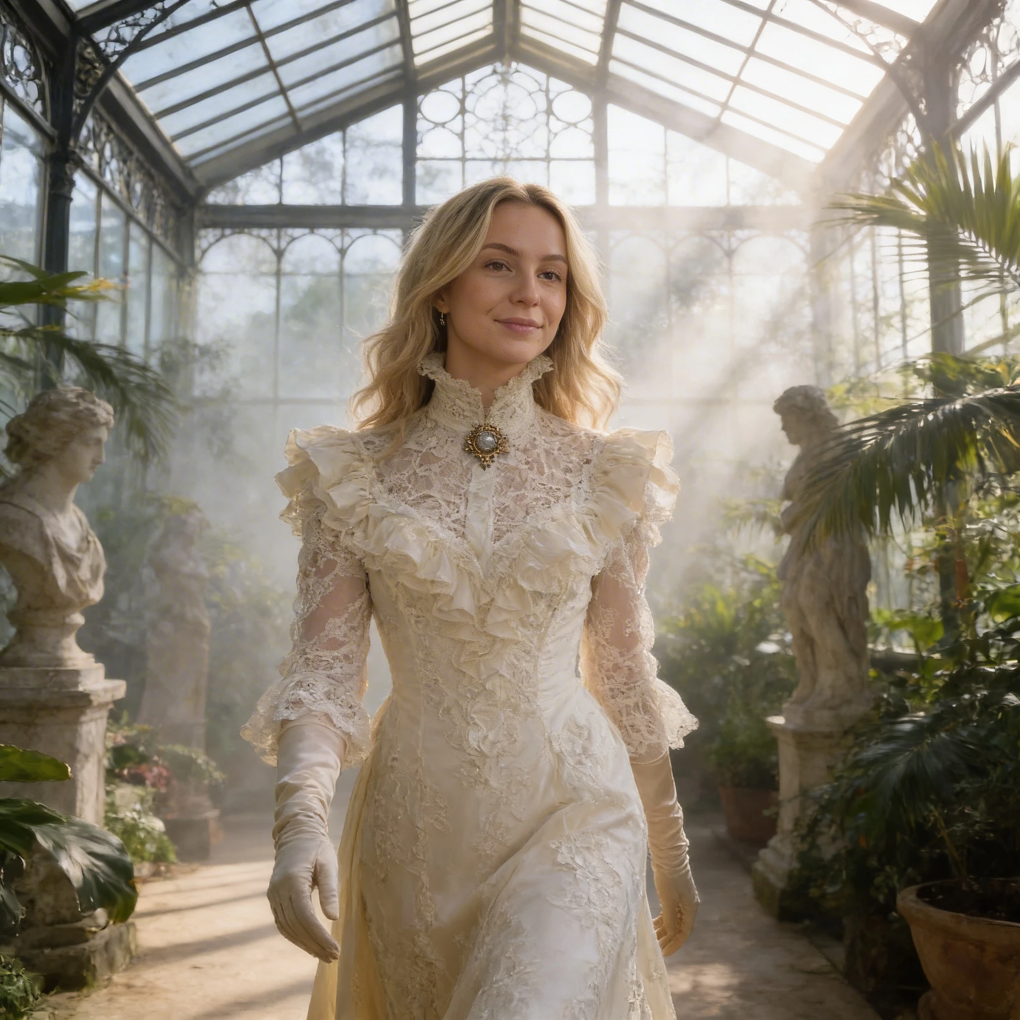 Аристократка Викторианской Усадьбы — Seedream 4.5 промт