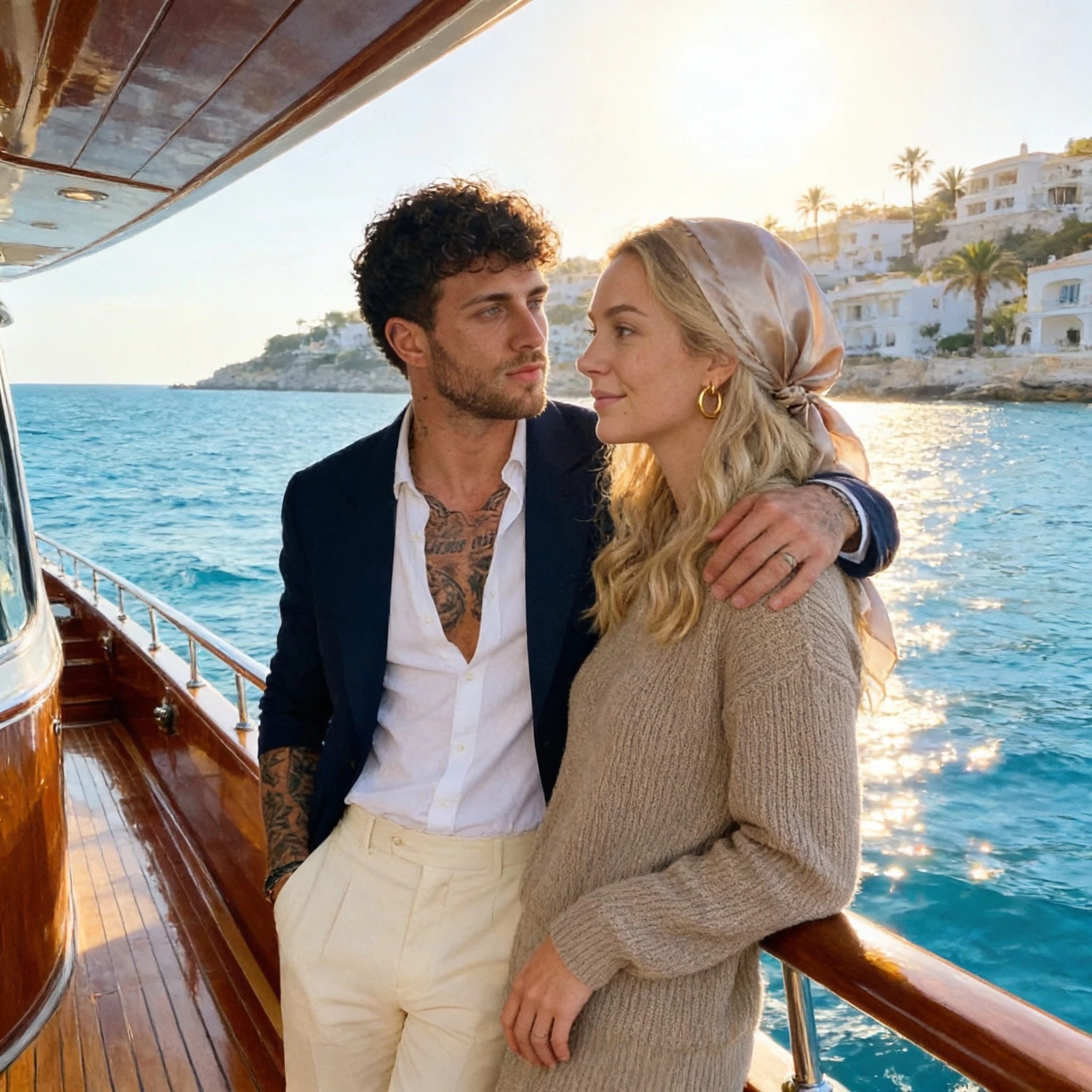 Аристократы на Ривьере — Seedream 4.5 промт