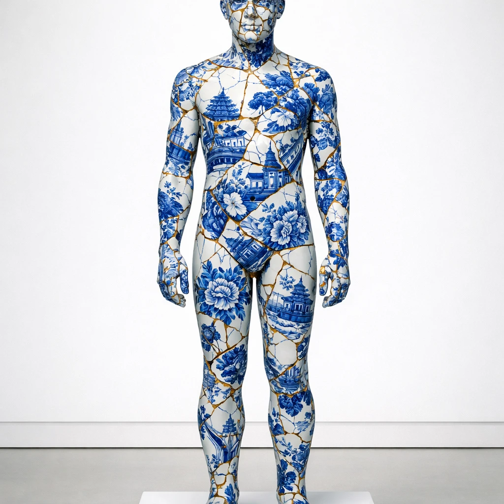 Арт «Фарфоровая мозаика» — GPT Image 1.5 промт