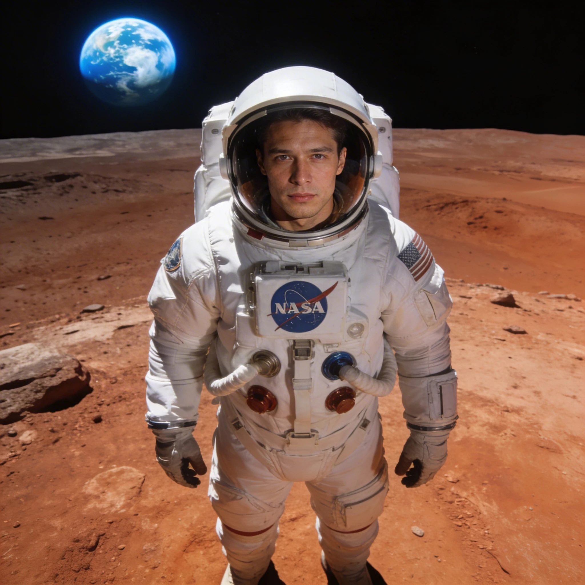 Астронавт в открытом космосе — Seedream 4.5 промт