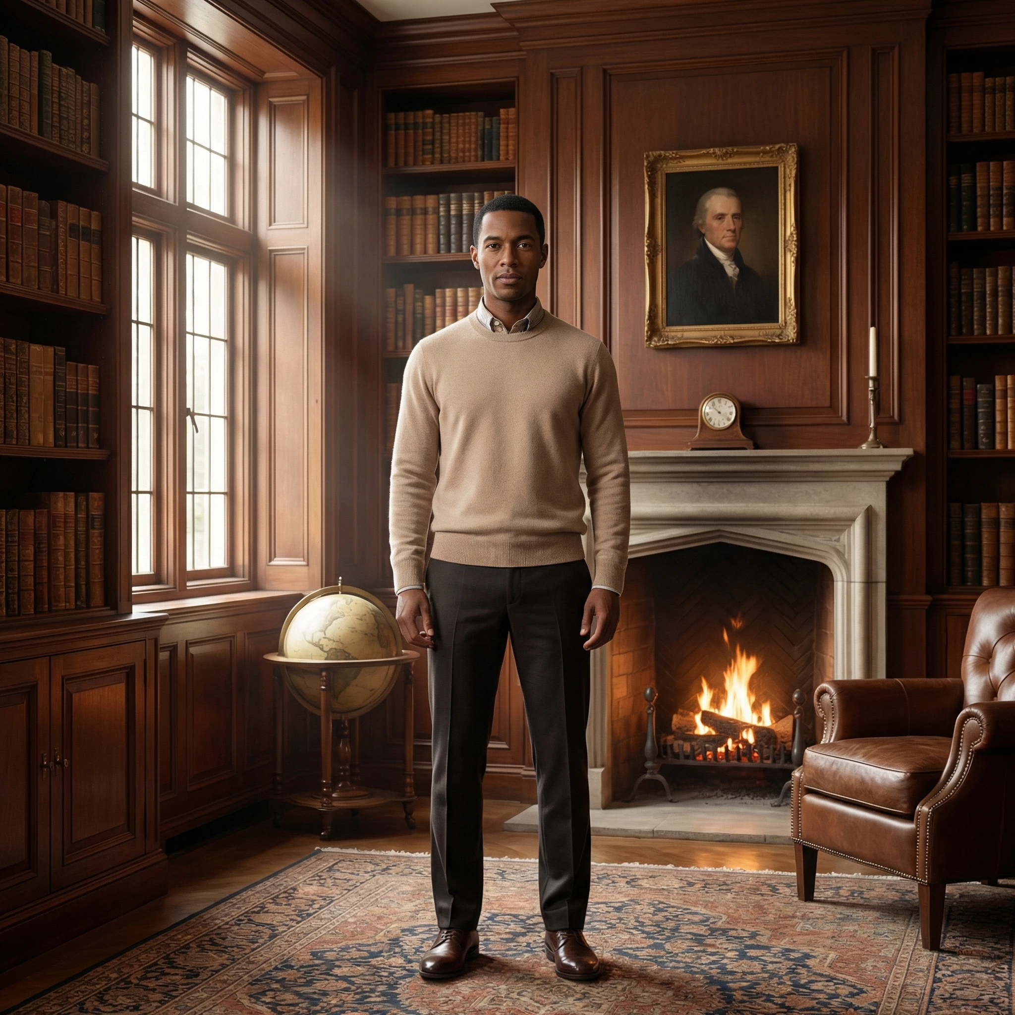 Атмосфера «Old Money» в поместье — Nano Banana Pro промт