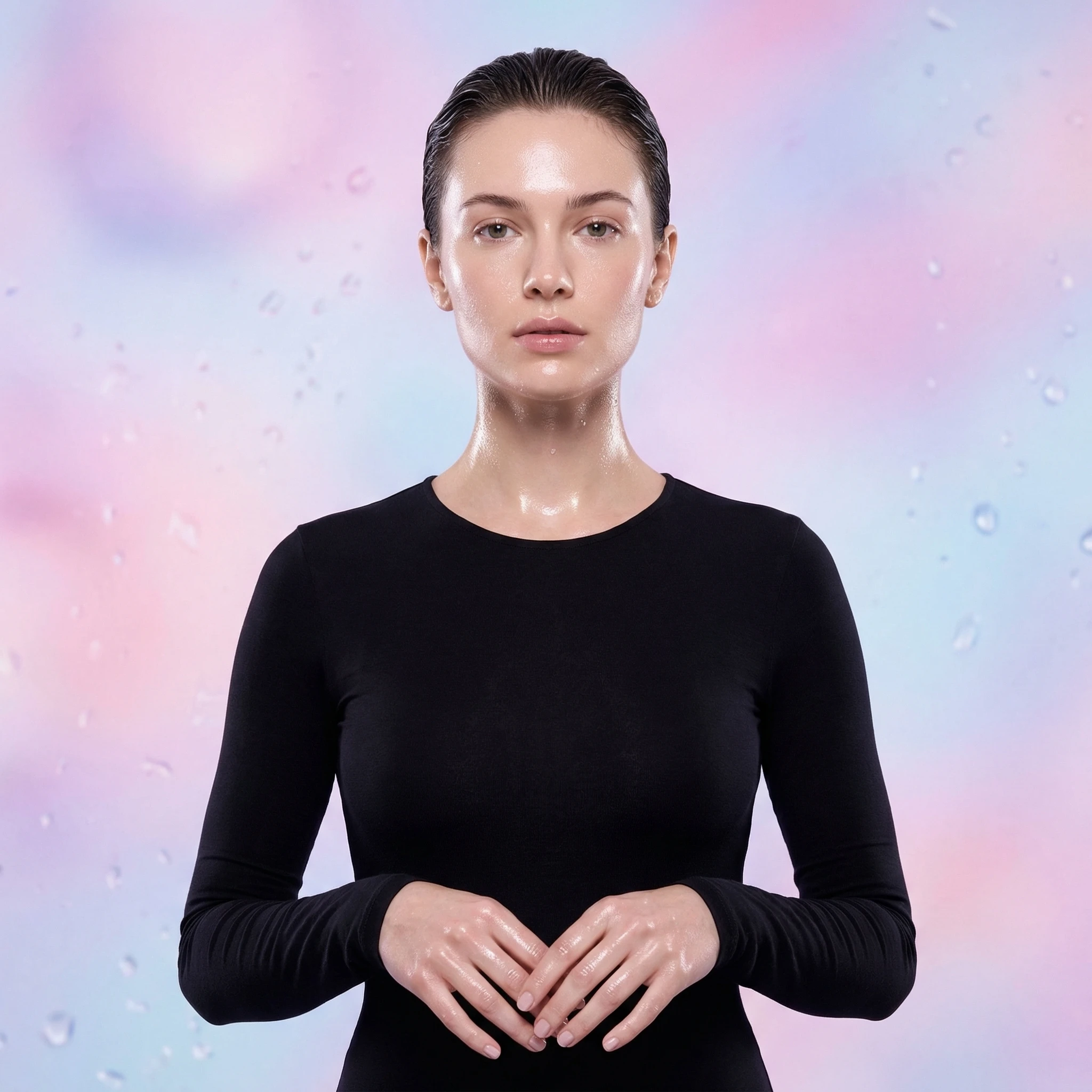 Блестящая кожа: Тренд Jelly Look — Nano Banana Pro промт