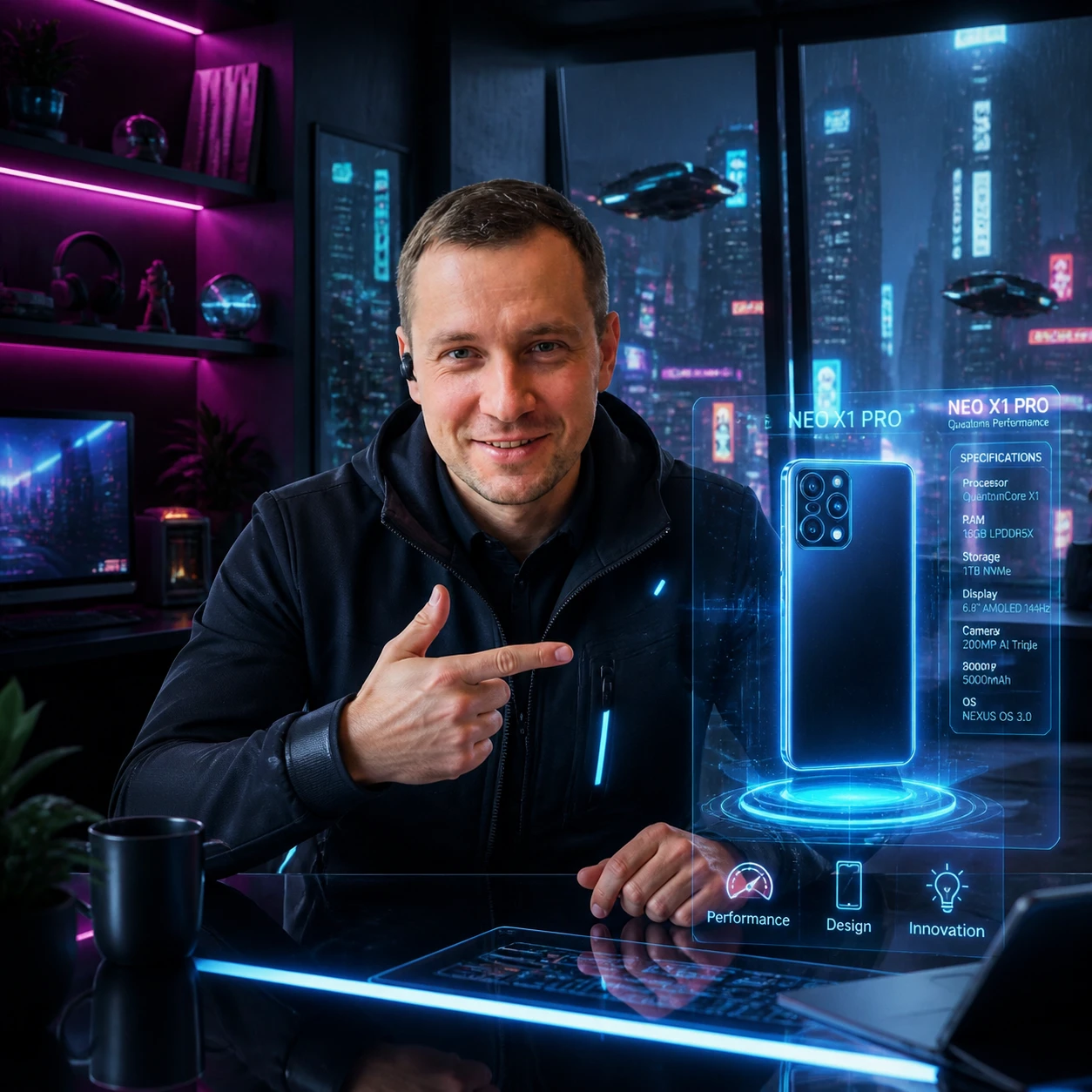 Блогер: Обзор технологий будущего — GPT Image 1.5 промт