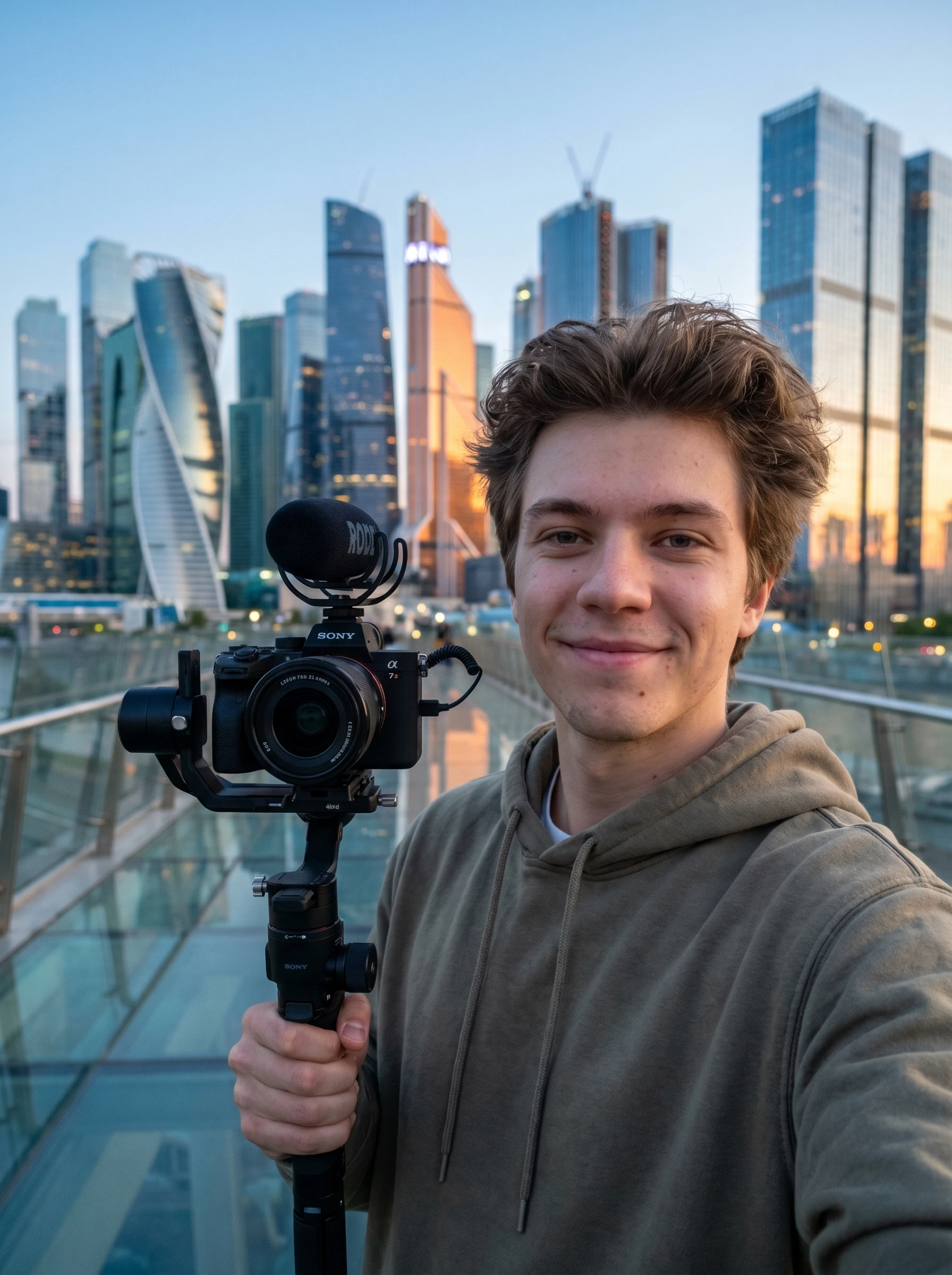 Блогер: Жизнь в Движении — Nano Banana Pro промт