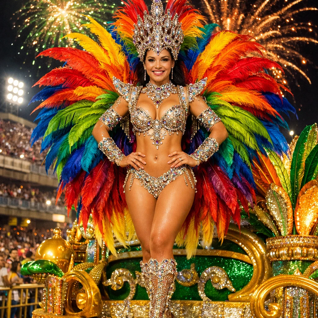 Бразильский карнавал: Мастер танца — GPT Image 1.5 промт