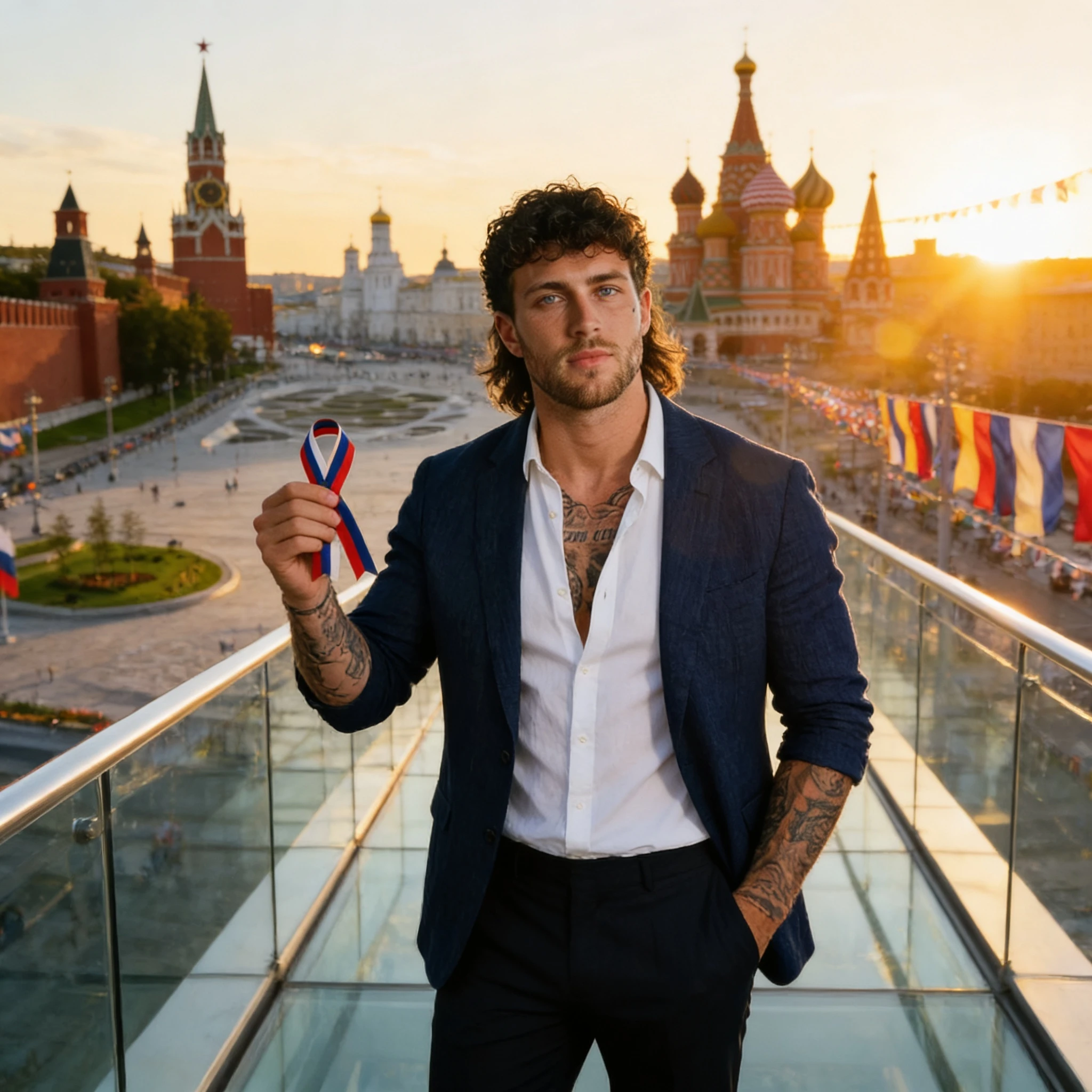 День России: Герой города — Seedream 4.5 промт