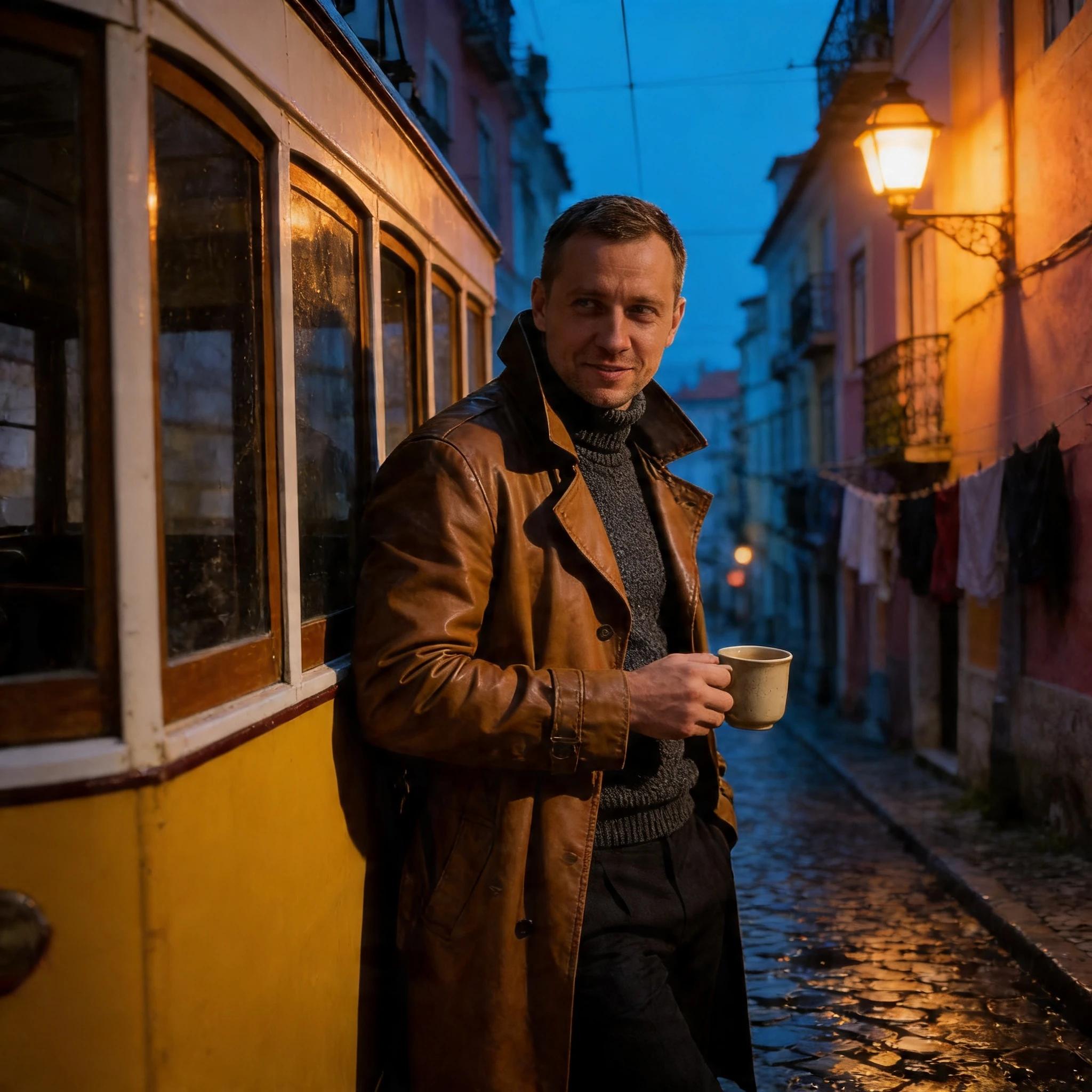 Детектив в Лиссабоне — Seedream 4.5 промт