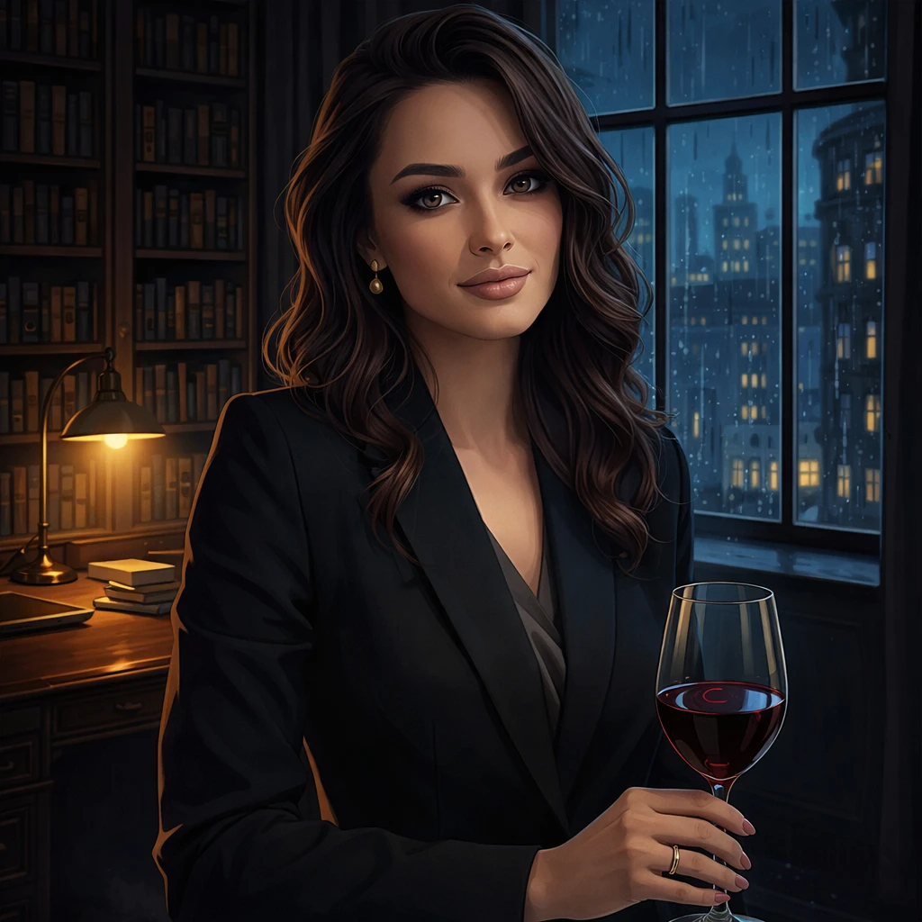 Детектив в Рисованном Мире — GPT Image 1.5 промт