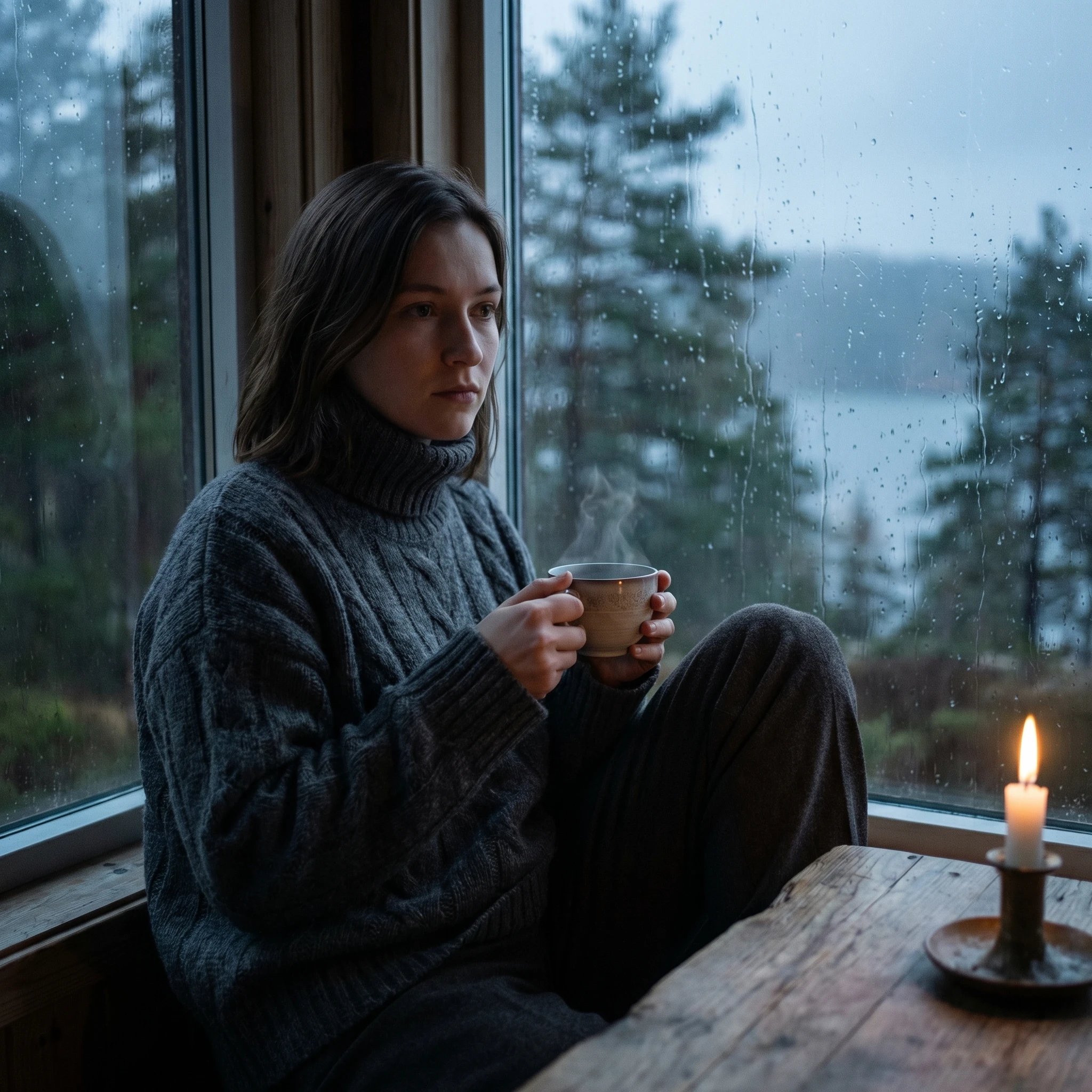 Детектив в стиле скандинавского нуара — Nano Banana Pro промт