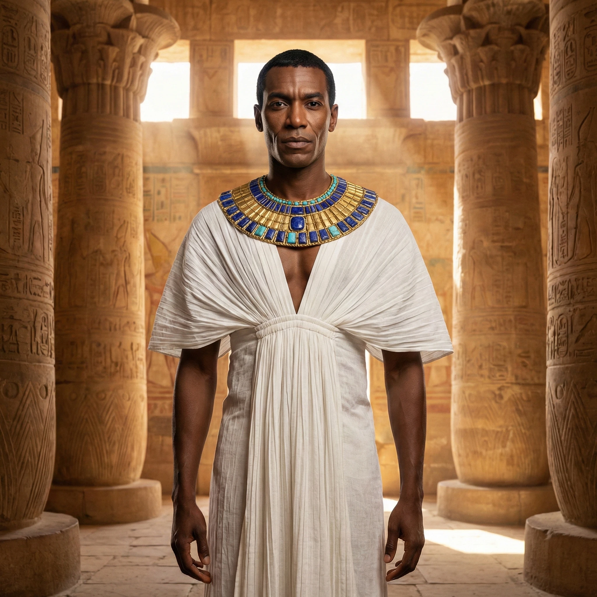 Директор музея в Древнем Египте — Nano Banana Pro промт