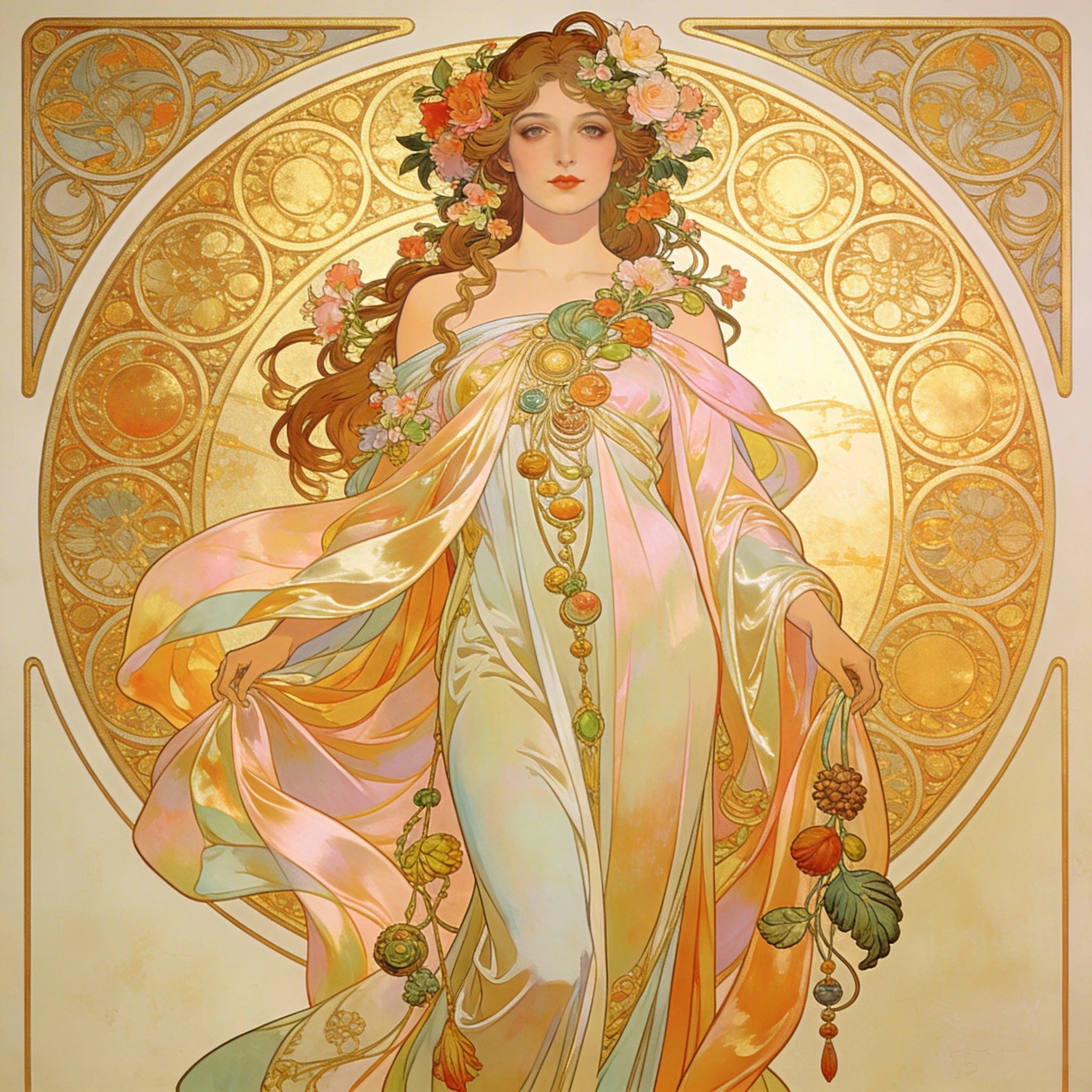 Дриада в стиле модерн — Seedream 4.5 промт