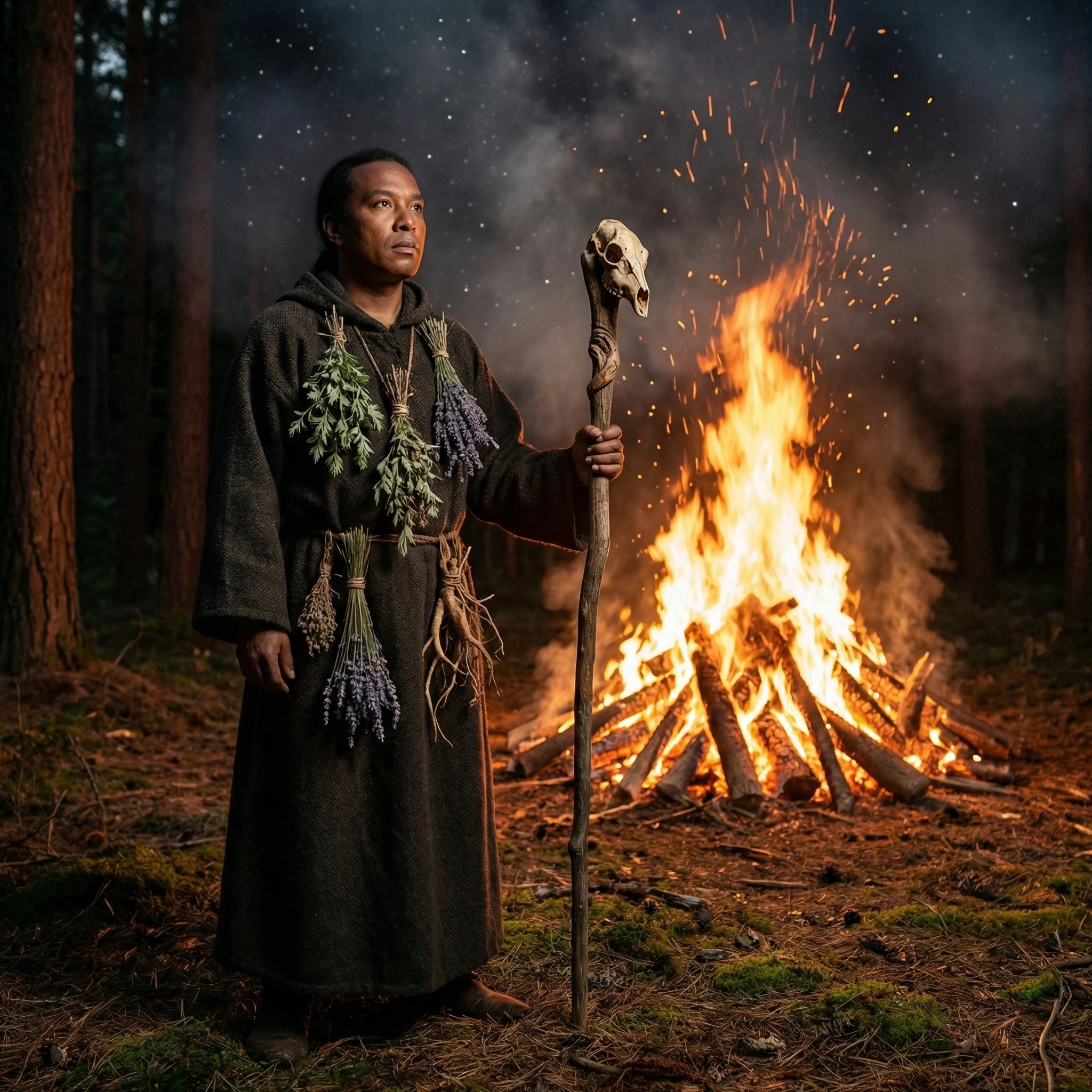 Дух фестиваля сжигания чучела — Nano Banana Pro промт