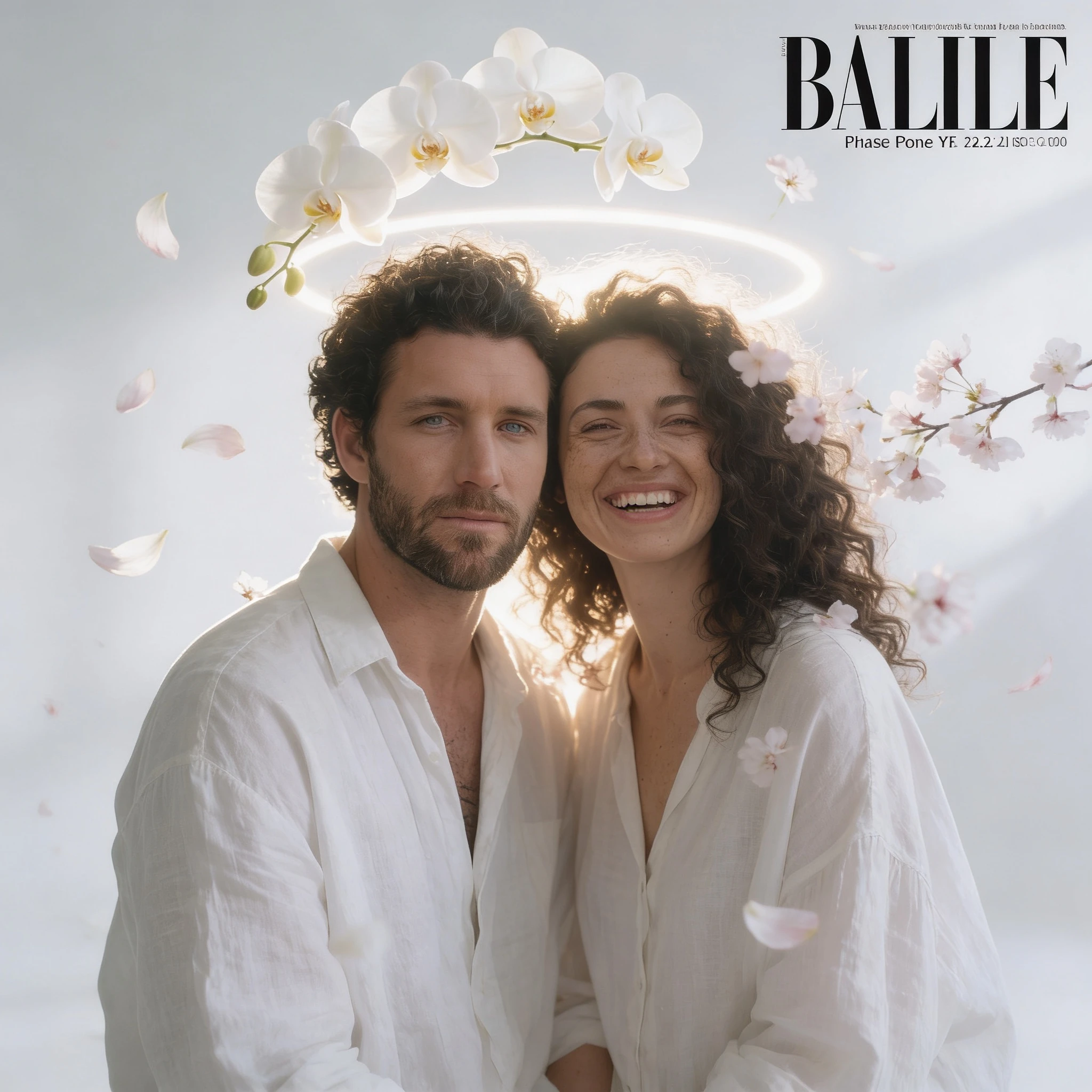 Эдиториал: Магия белых цветов — Seedream 4.5 промт