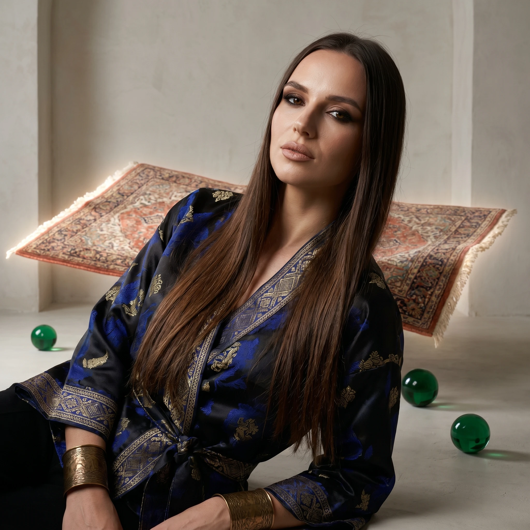 Эдиториал в стиле ковра-самолета — Nano Banana Pro промт