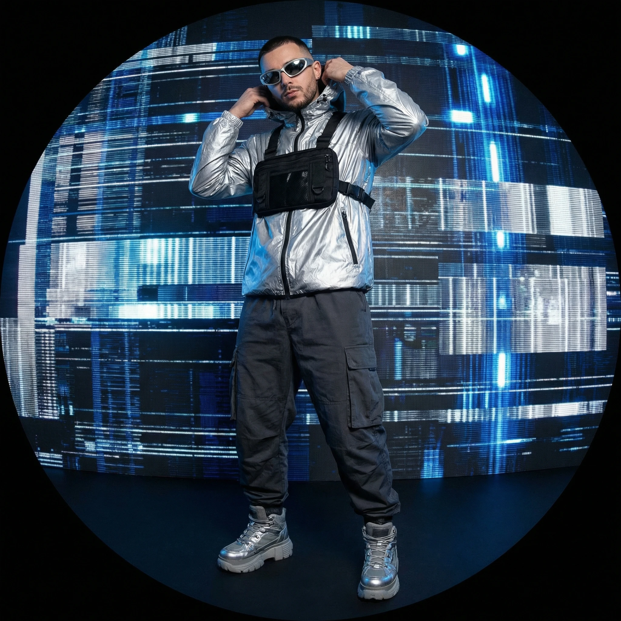 Эстетика «Cyber-Y2K» — Nano Banana Pro промт