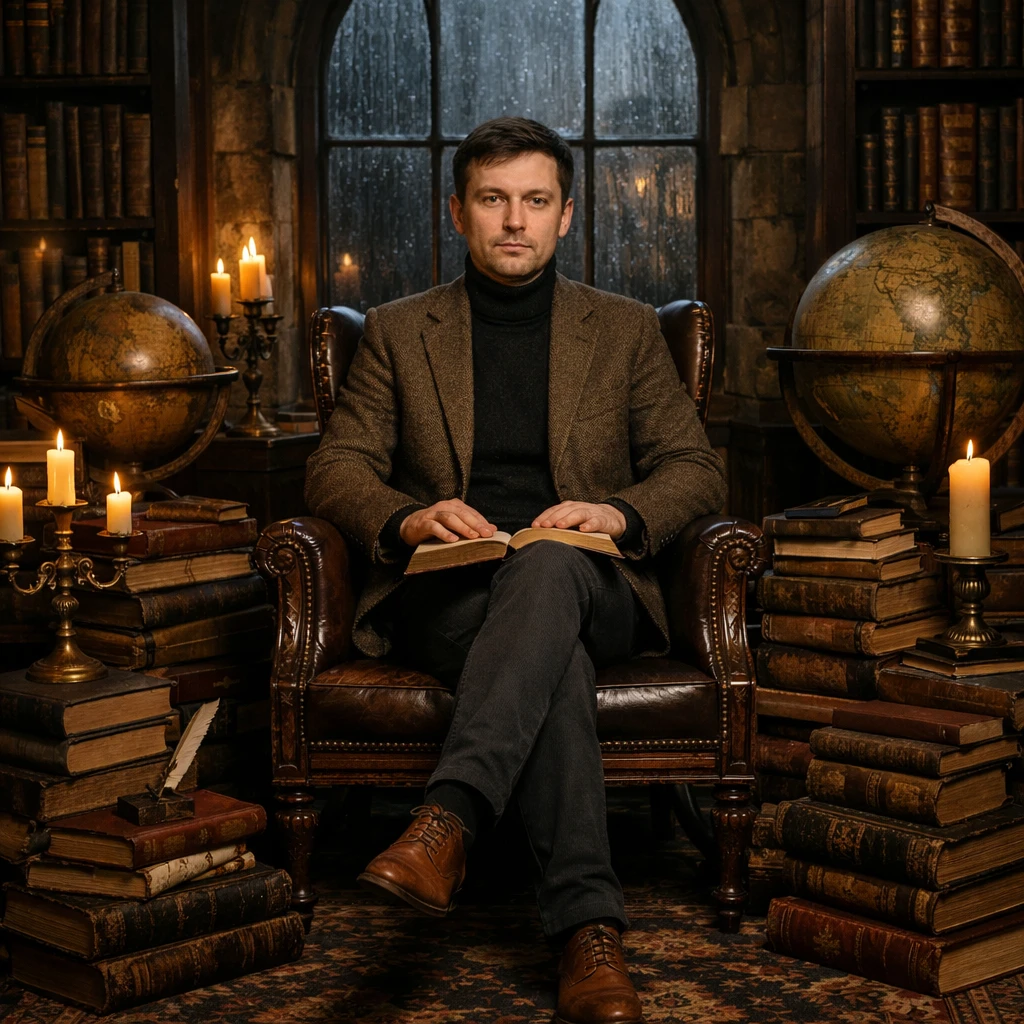 Эстетика «Dark Academia» — GPT Image 1.5 промт