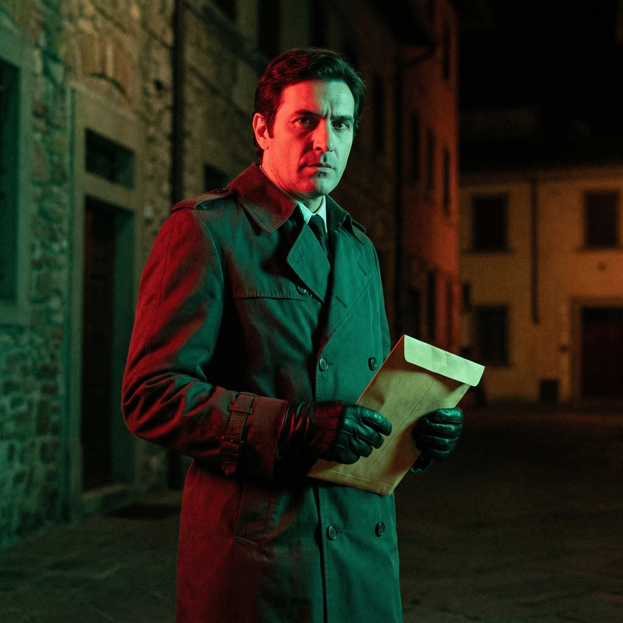 Эстетика итальянского детектива Giallo — Nano Banana Pro промт