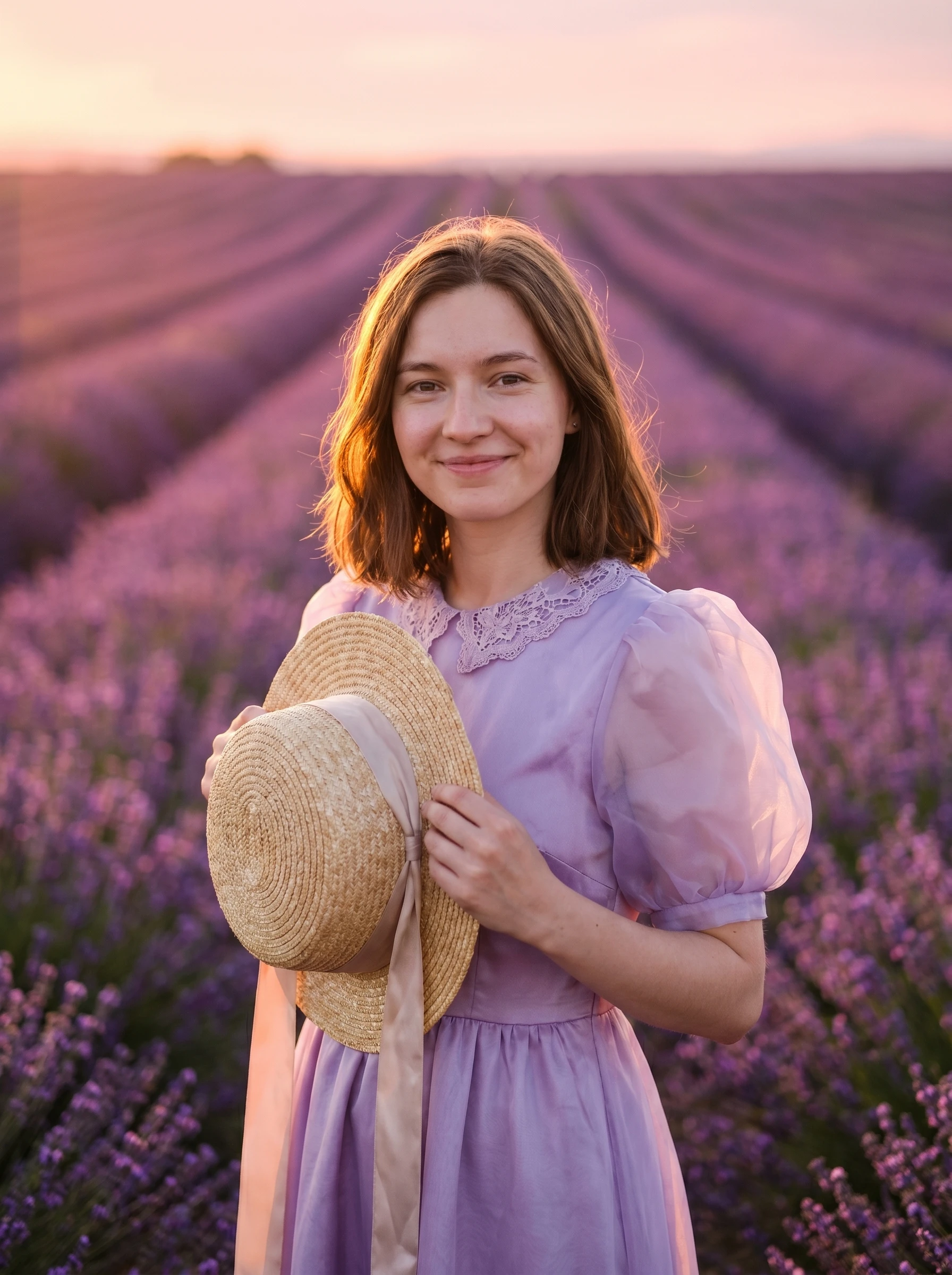 Эстетика Лавандового Поля — Nano Banana Pro промт