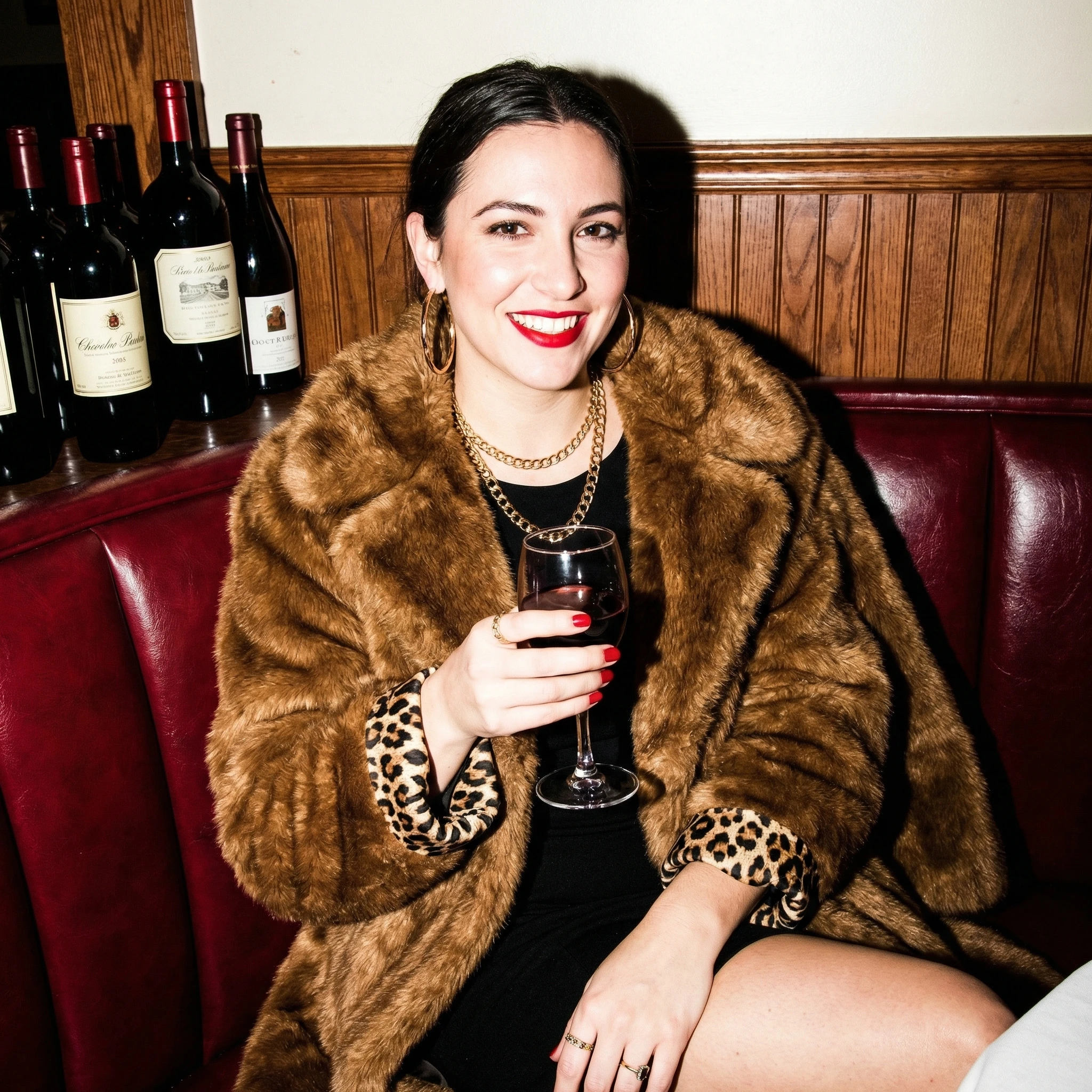 Эстетика «Mob Wife» (Жена мафиози) — Nano Banana Pro промт