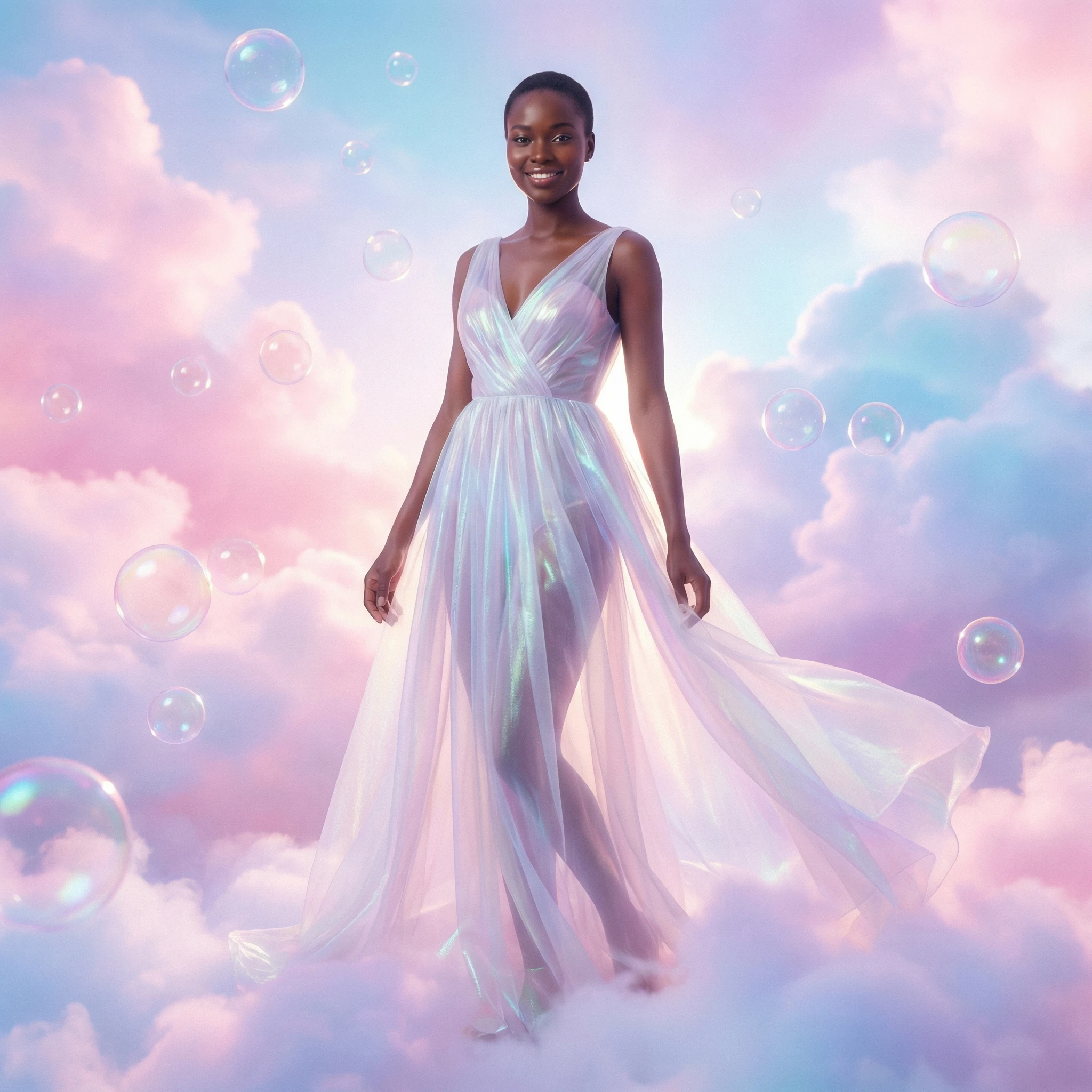 Эстетика 'Облачного ядра' (Cloudcore) — Nano Banana Pro промт