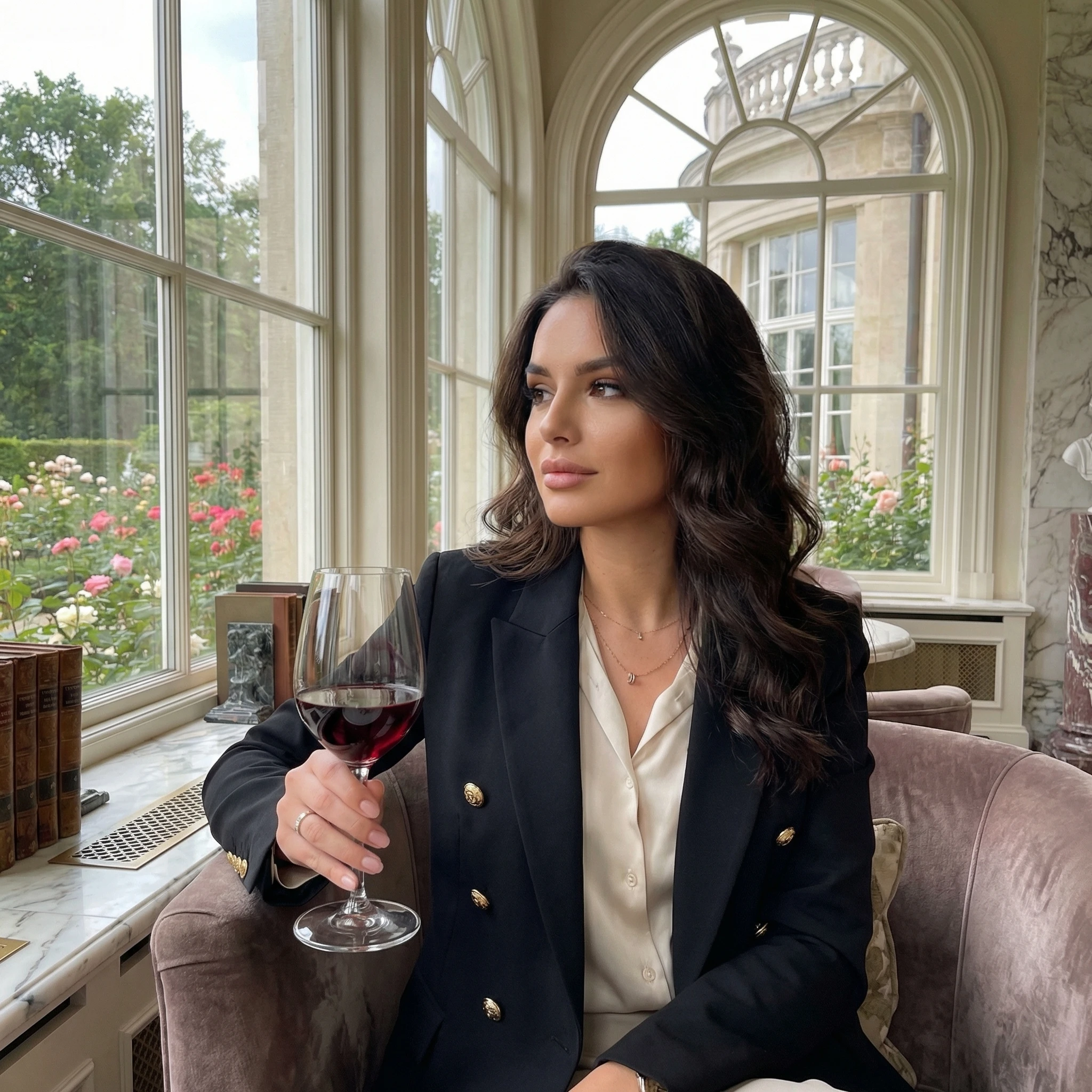 Эстетика Old Money в загородном поместье — Nano Banana Pro промт