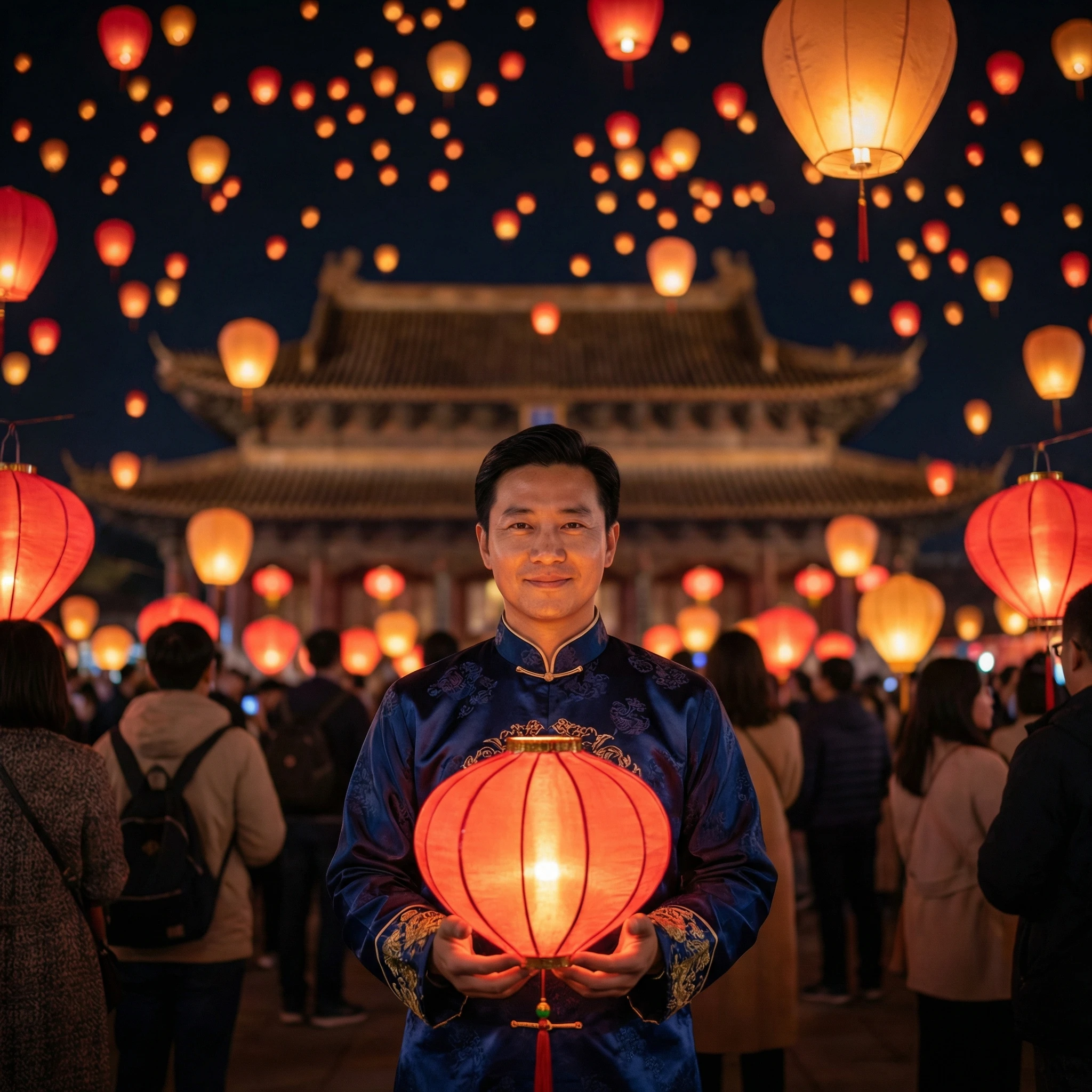 Эстетика Праздника Фонарей — Nano Banana Pro промт