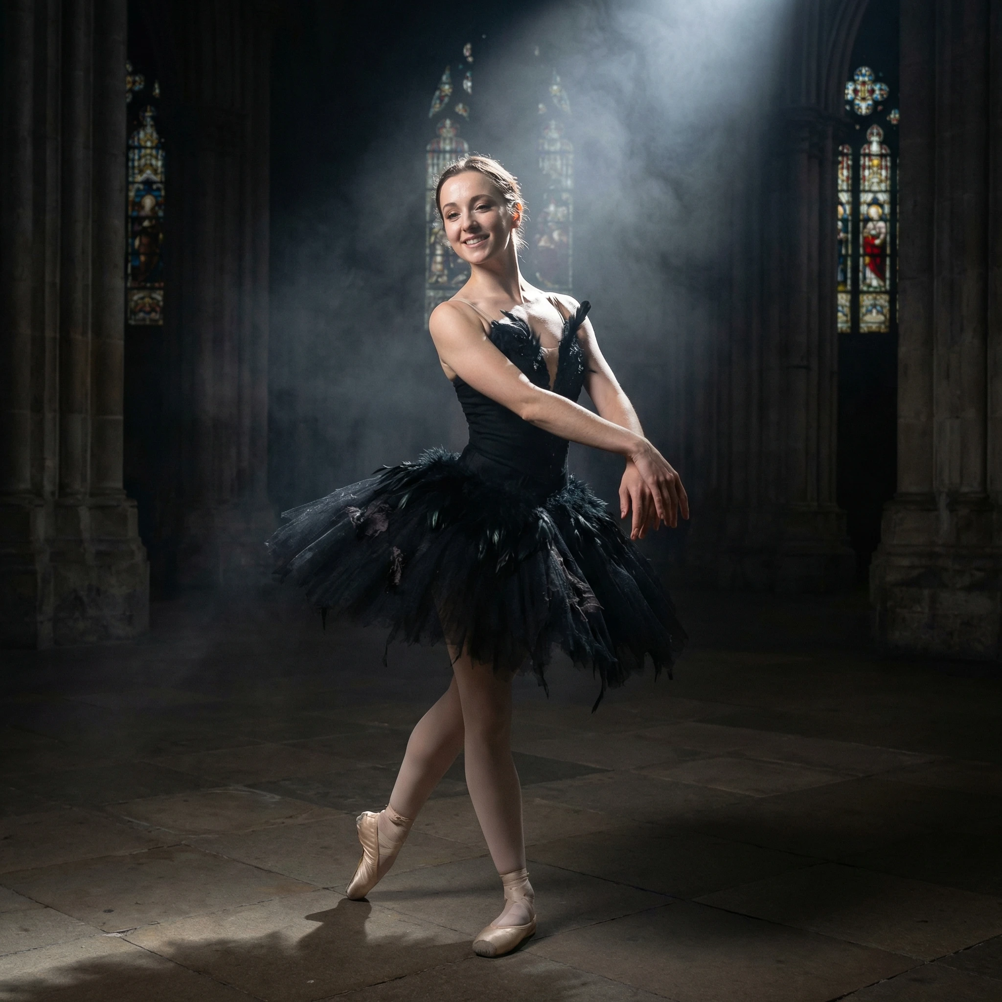 Эстетика тёмного балета — Nano Banana Pro промт