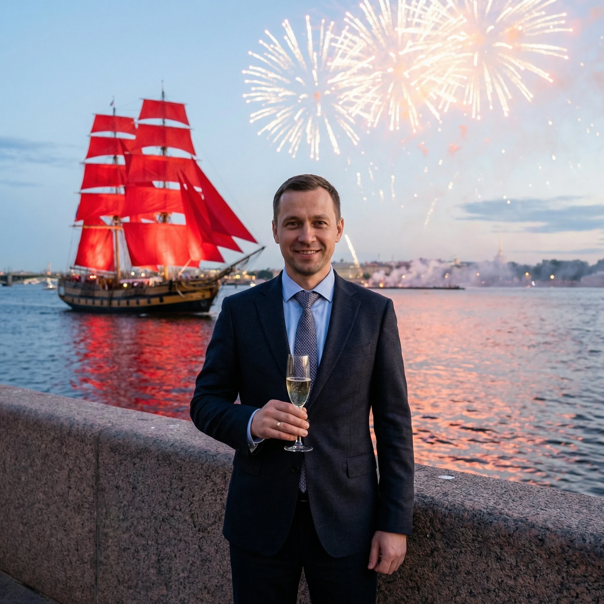 Фестиваль «Алые Паруса» — Nano Banana Pro промт