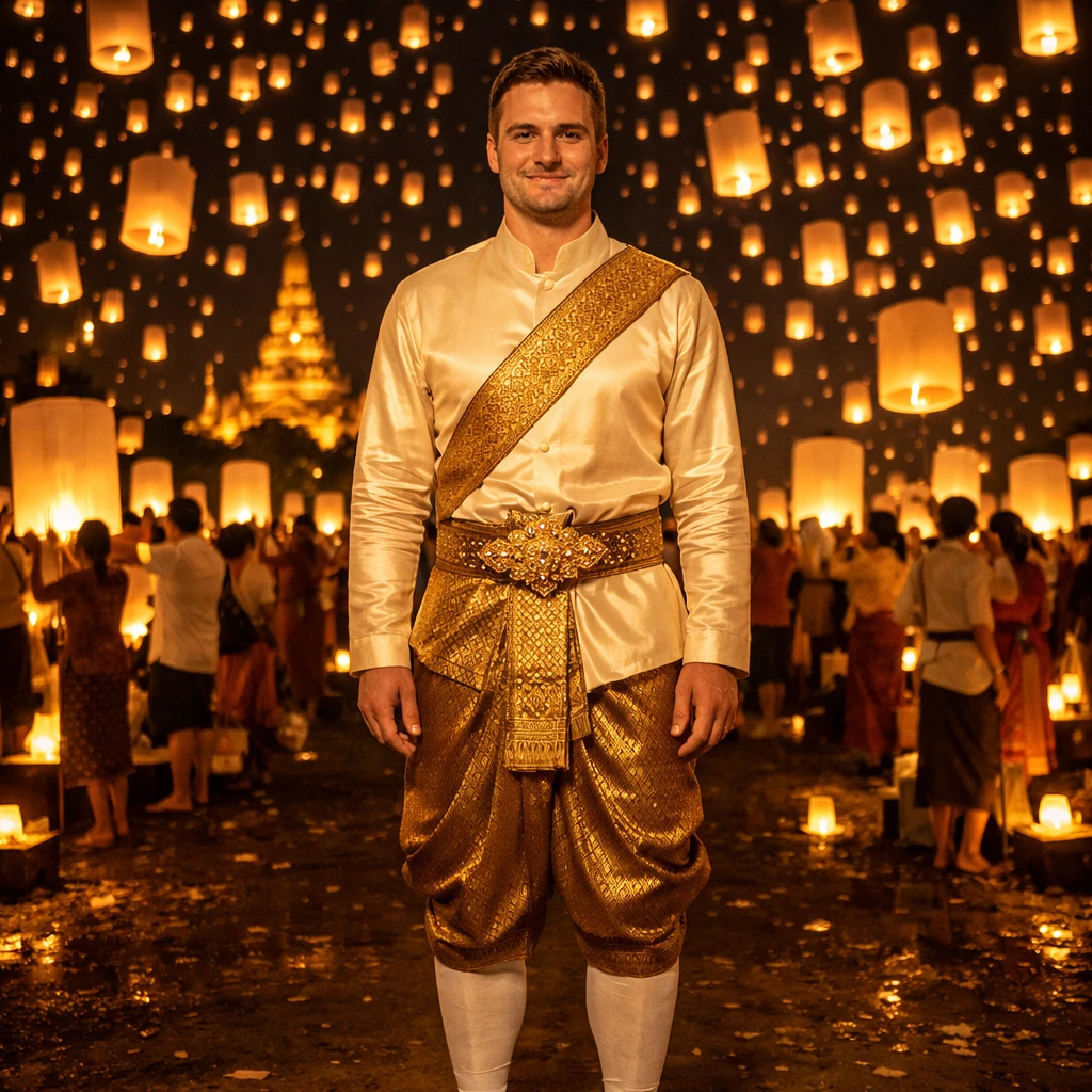 Фестиваль фонариков: Таиланд — GPT Image 1.5 промт