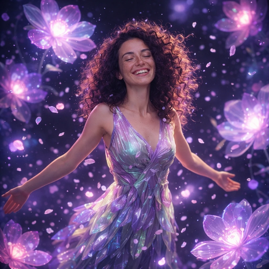 Фея цифровой флоры — GPT Image 1.5 промт