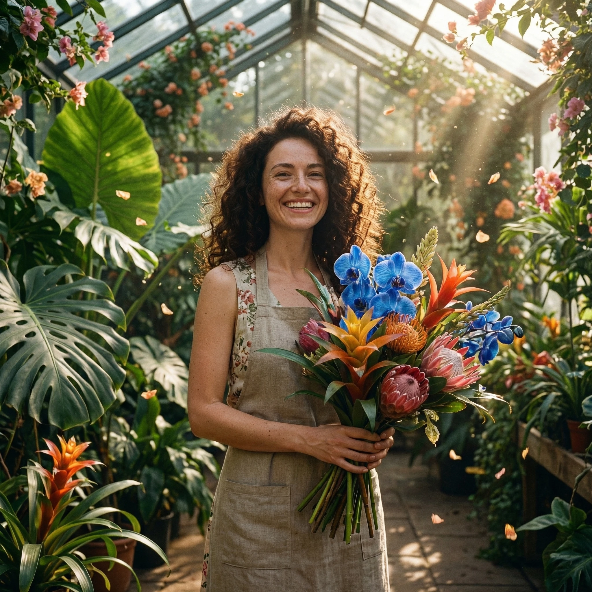 Флорист секретного сада — Nano Banana Pro промт