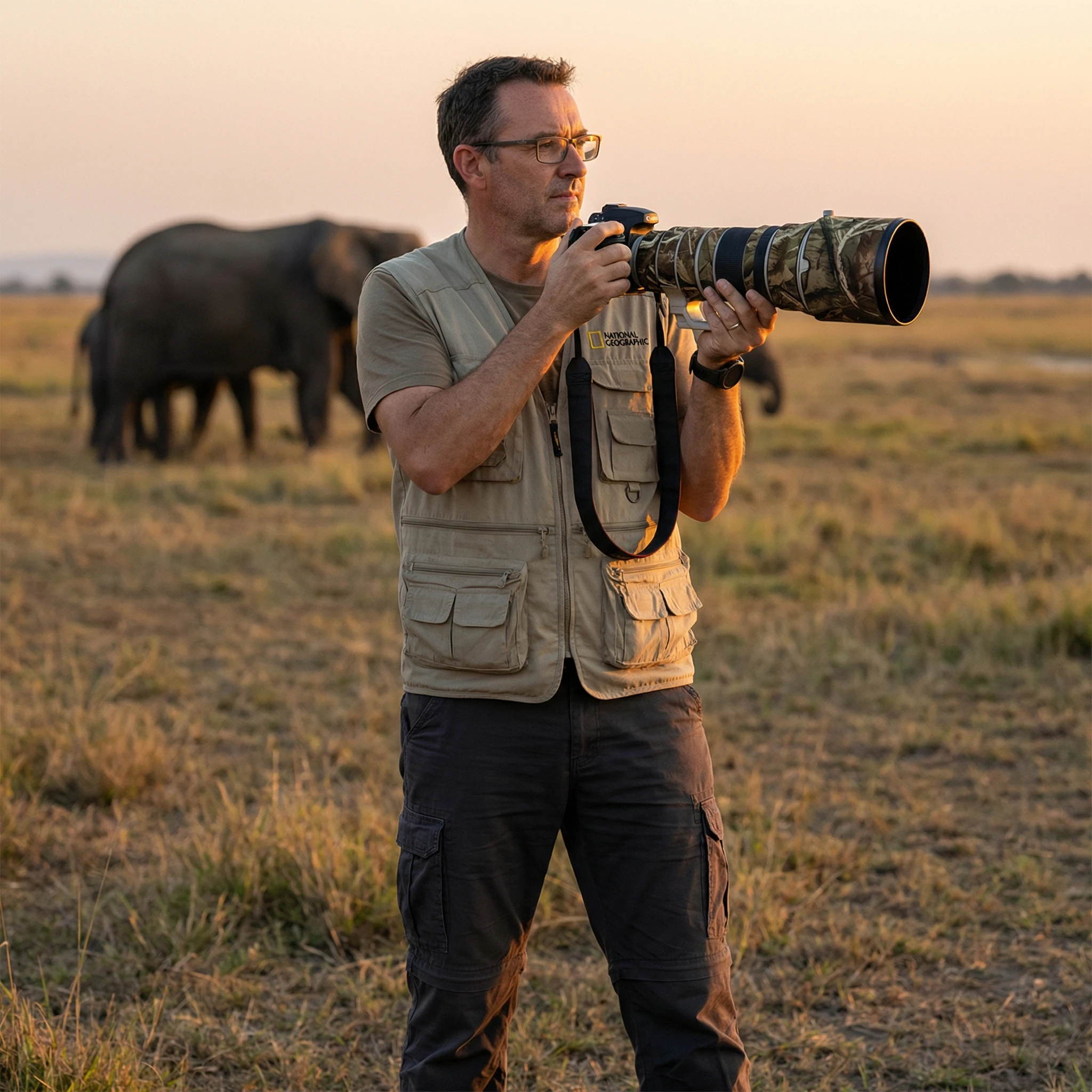 Фотограф дикой природы NatGeo — Nano Banana Pro промт