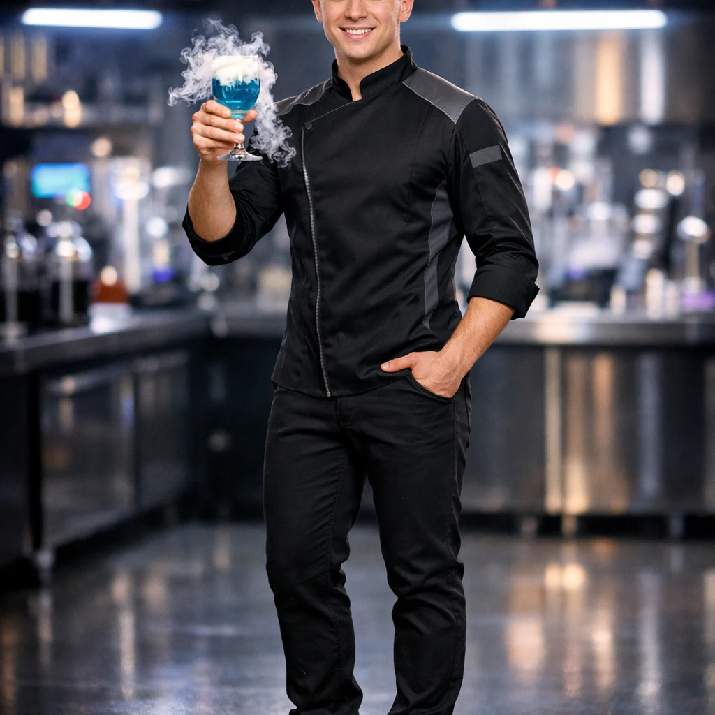 Фуд-блогер в мире молекулярной кухни — GPT Image 1.5 промт