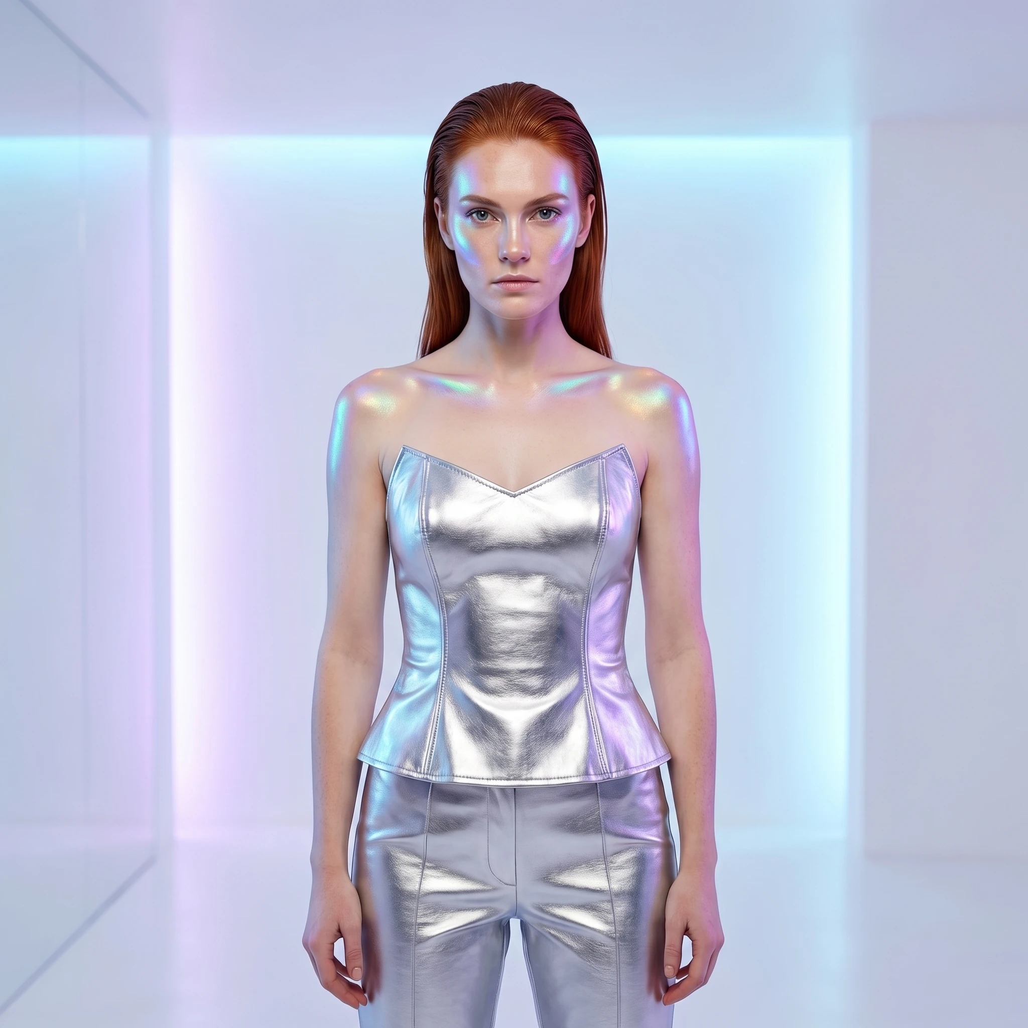 Футуристическая Глянец-Эстетика — Nano Banana Pro промт