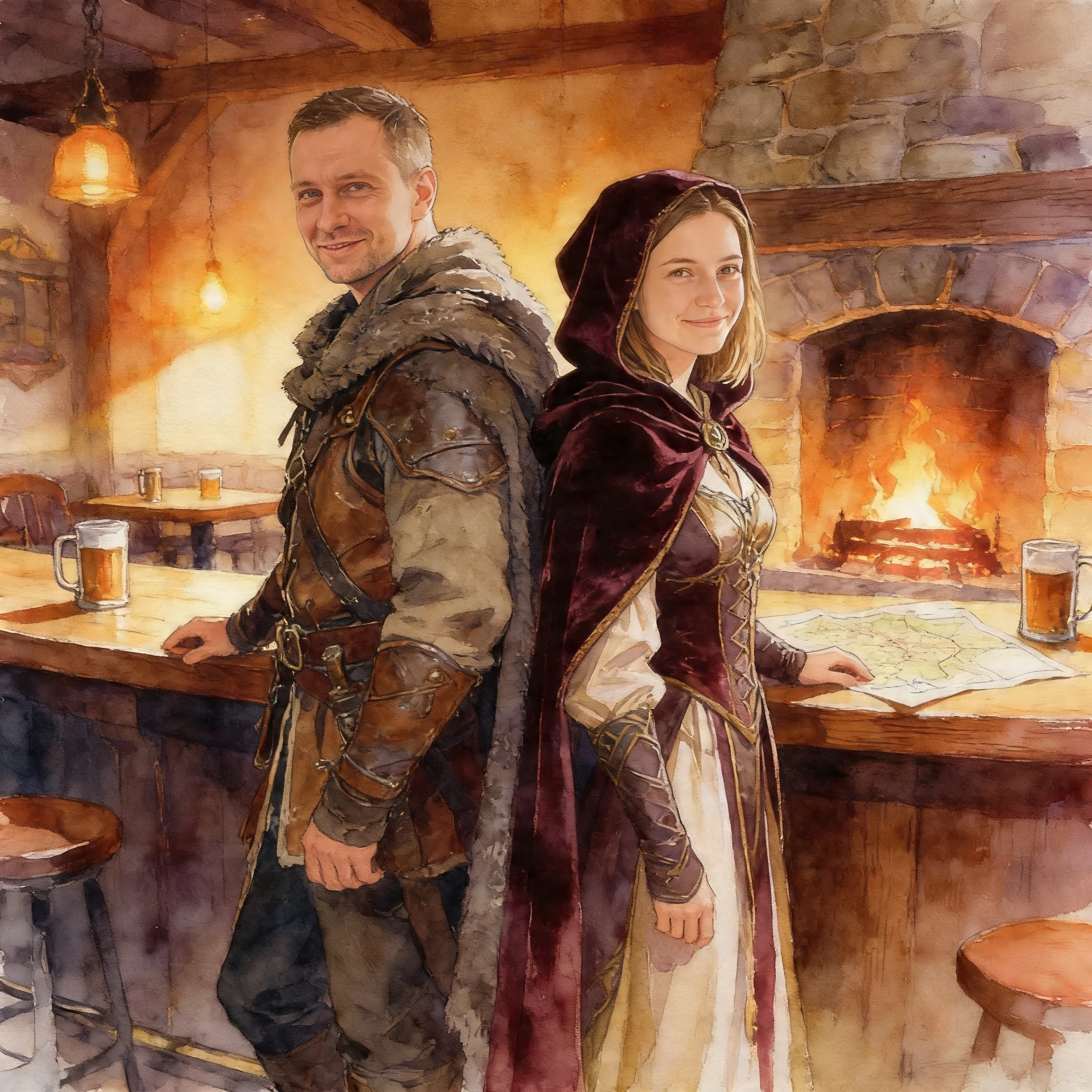 Герои пиксельной RPG — Seedream 4.5 промт