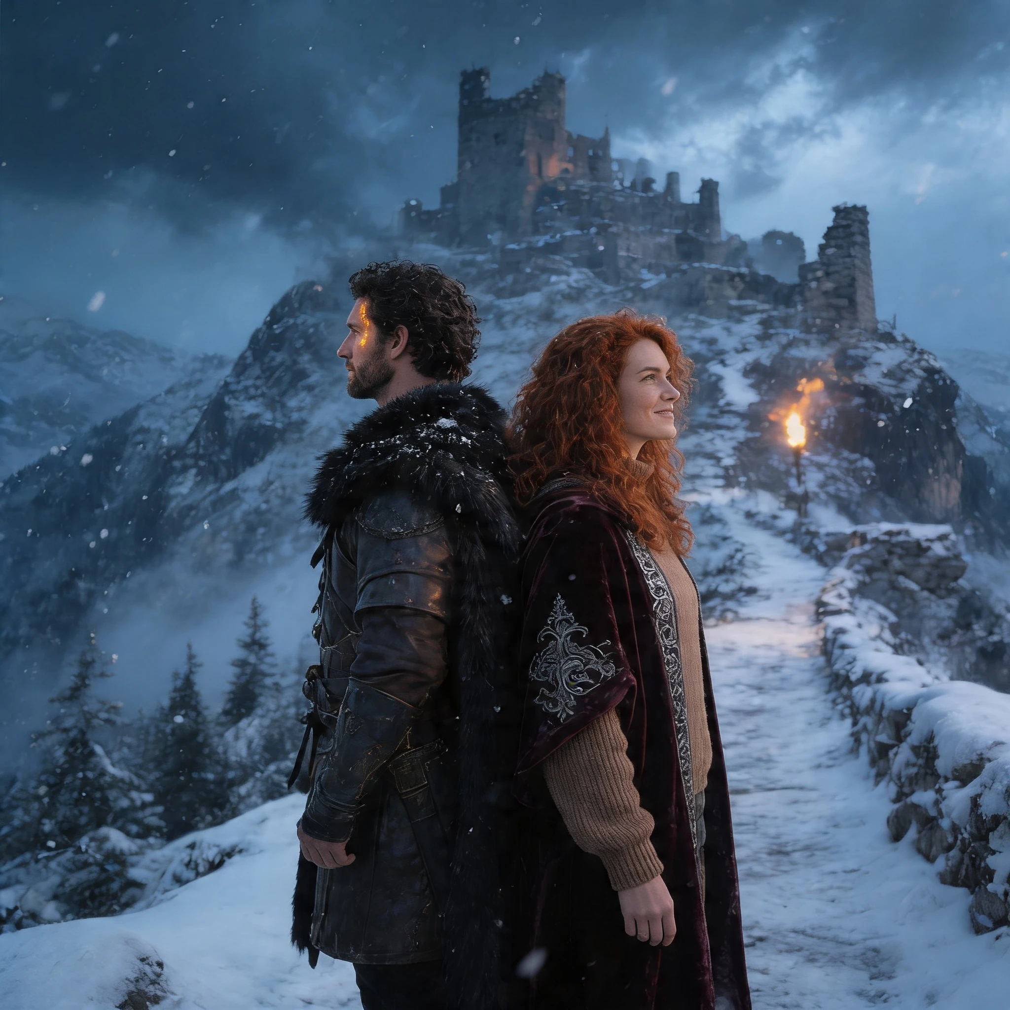 Герои Севера: Фэнтези-Сага — Seedream 4.5 промт