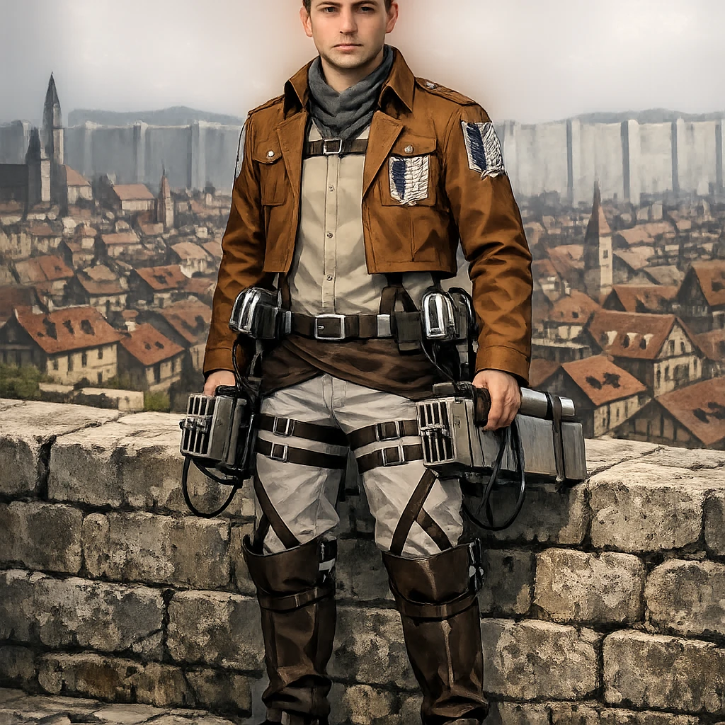 Герой аниме «Атака Титанов» — GPT Image 1.5 промт