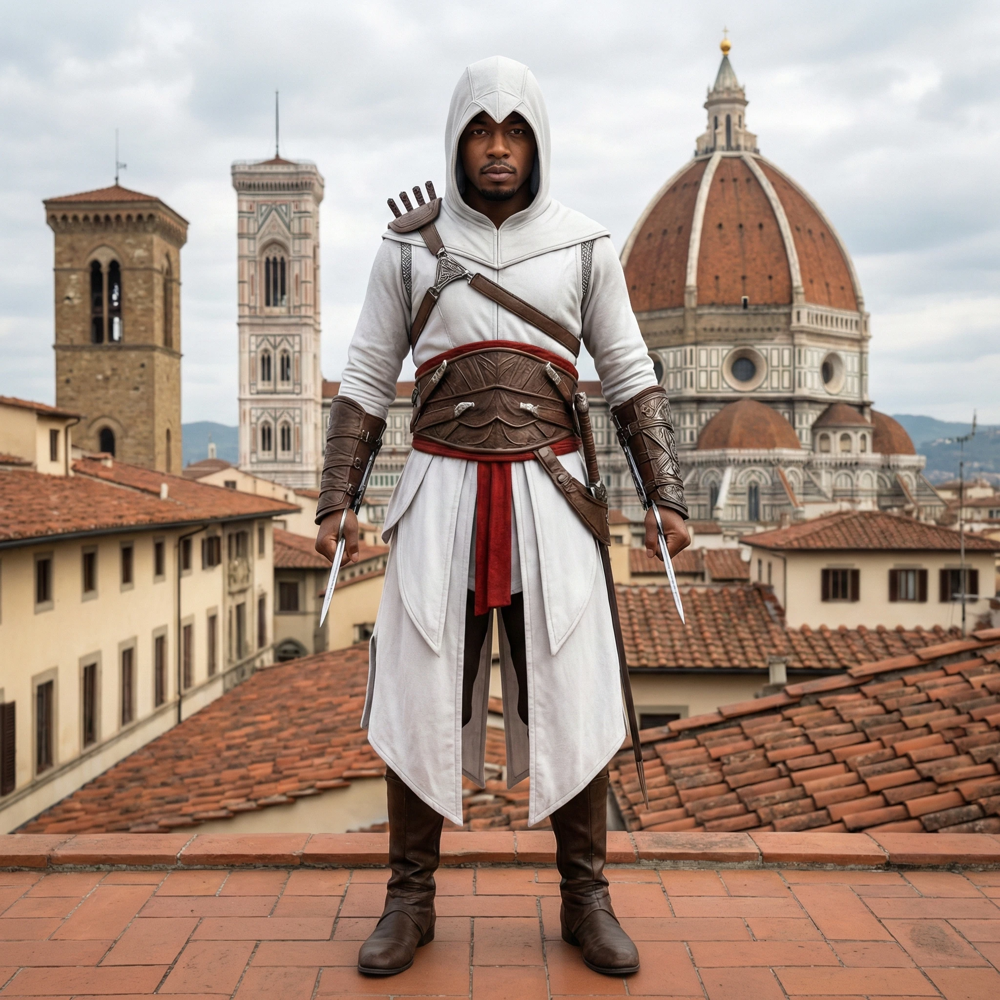 Герой игры Assassin's Creed — Nano Banana Pro промт