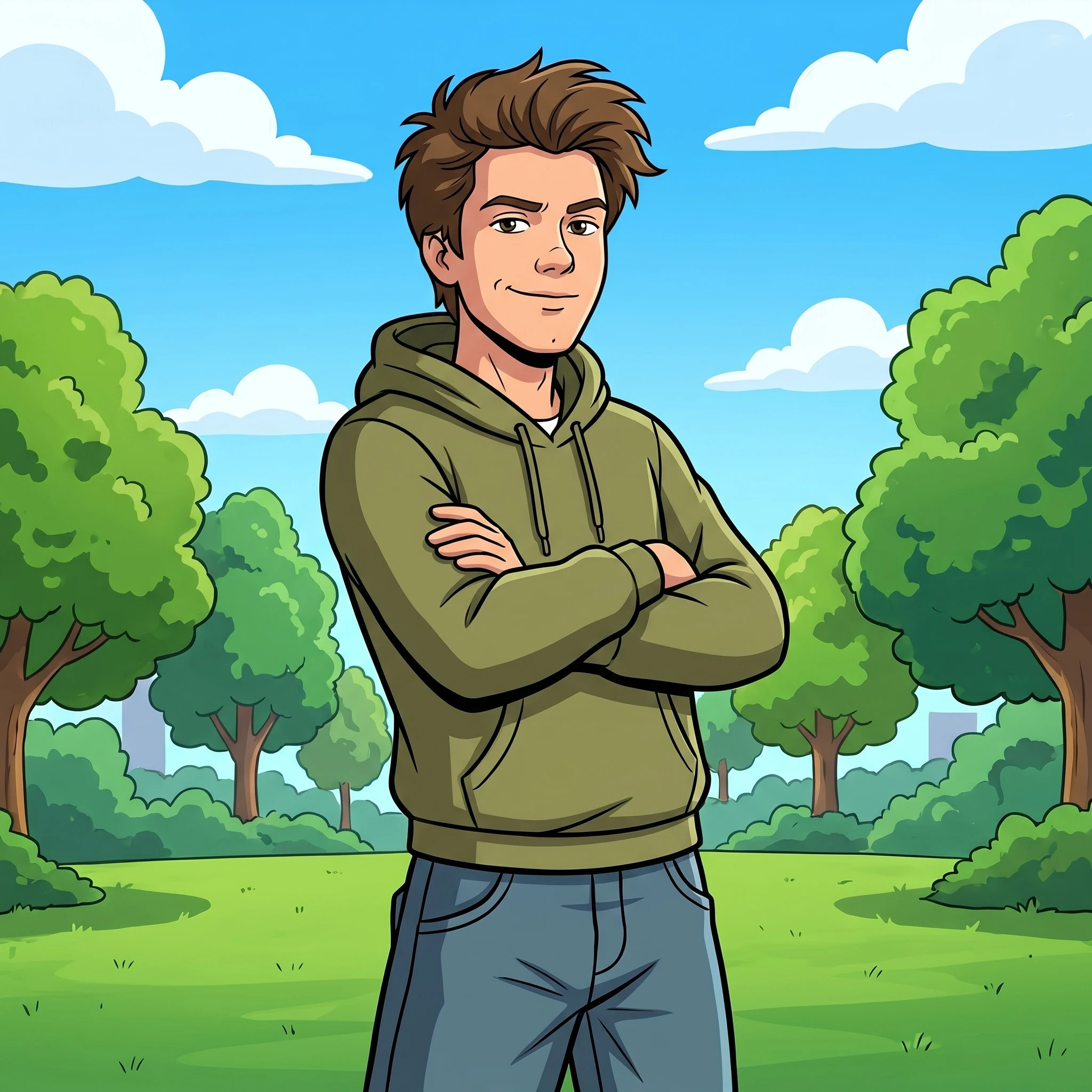 Герой мультфильма 90-х — Nano Banana Pro промт