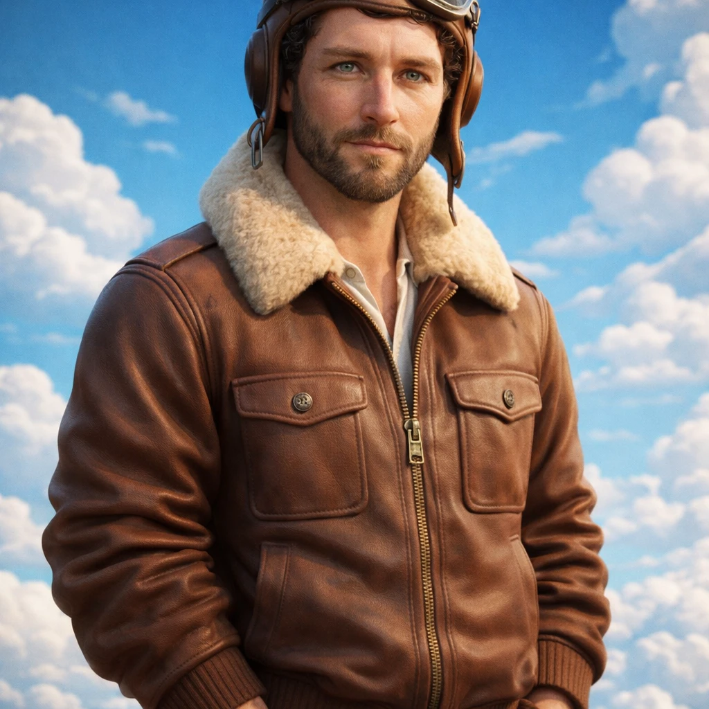 Герой мультфильма о летчиках — GPT Image 1.5 промт