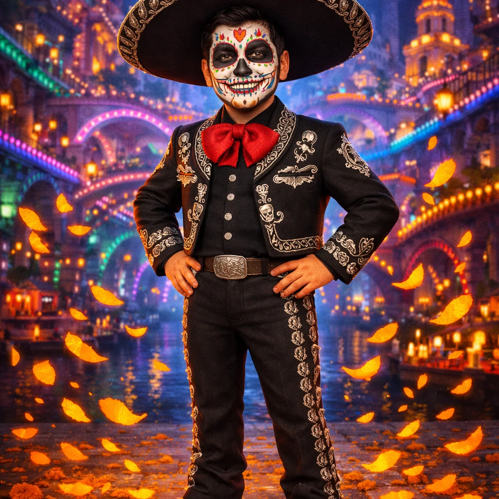 Герой мультфильма «Тайна Коко» — GPT Image 1.5 промт