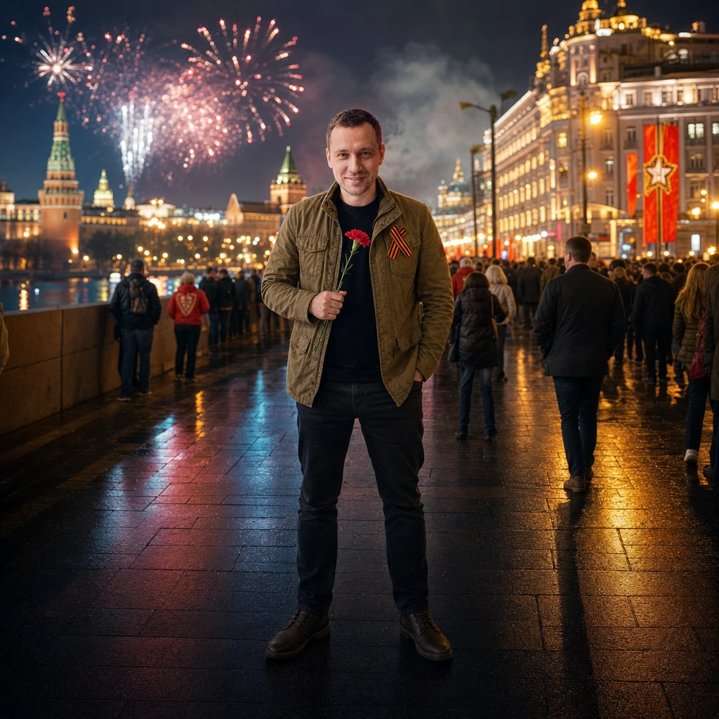 Герой праздничного вечера: 9 мая — GPT Image 1.5 промт