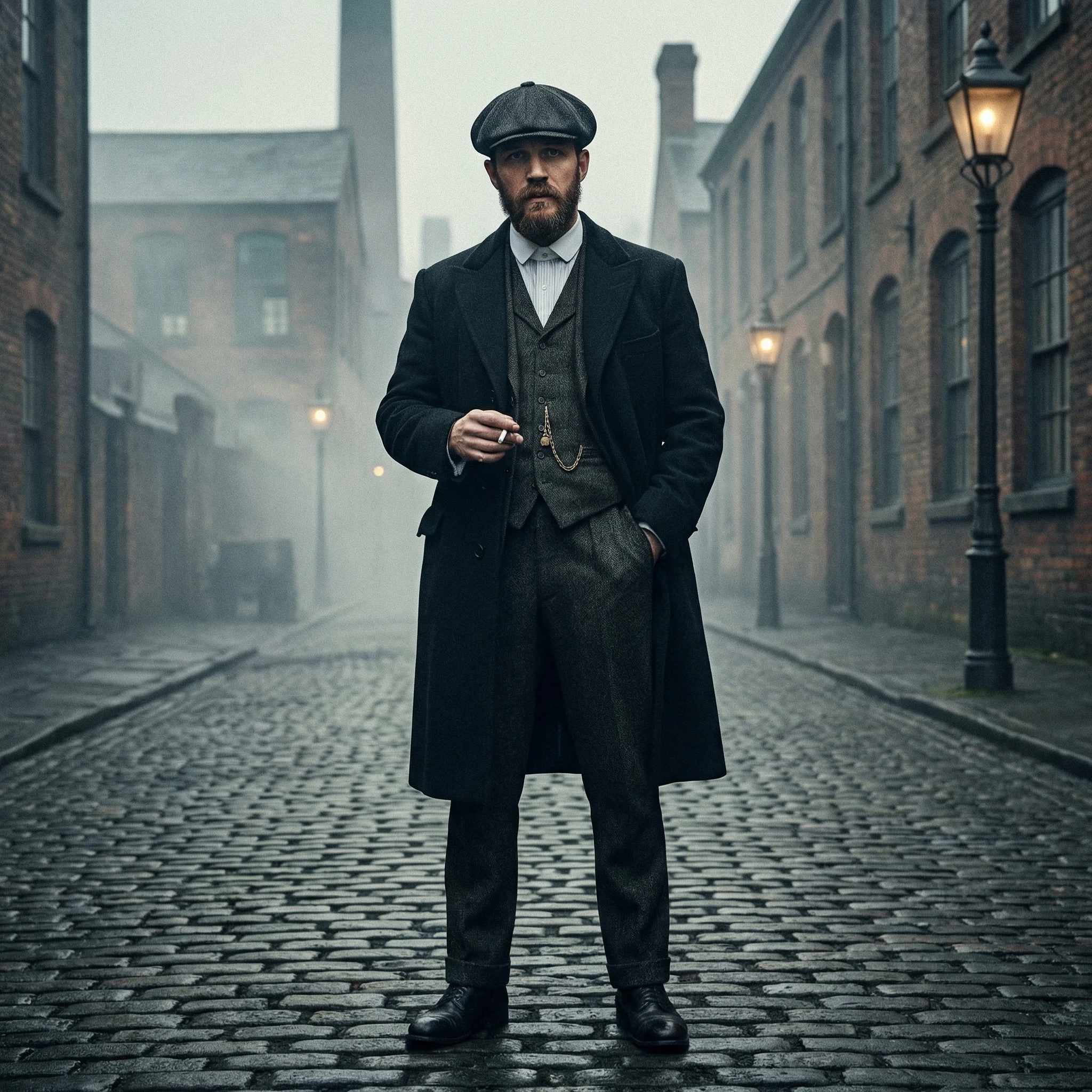 Герой сериала «Острые козырьки» — Nano Banana Pro промт