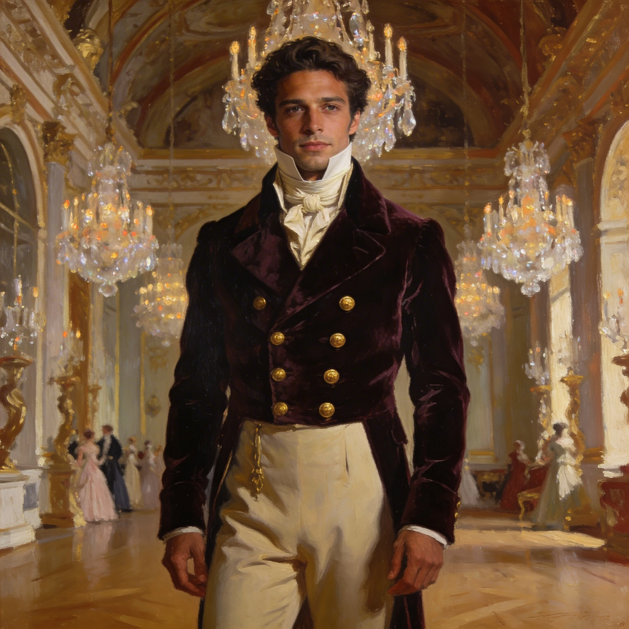 Герцог эпохи Регентства — Seedream 4.5 промт