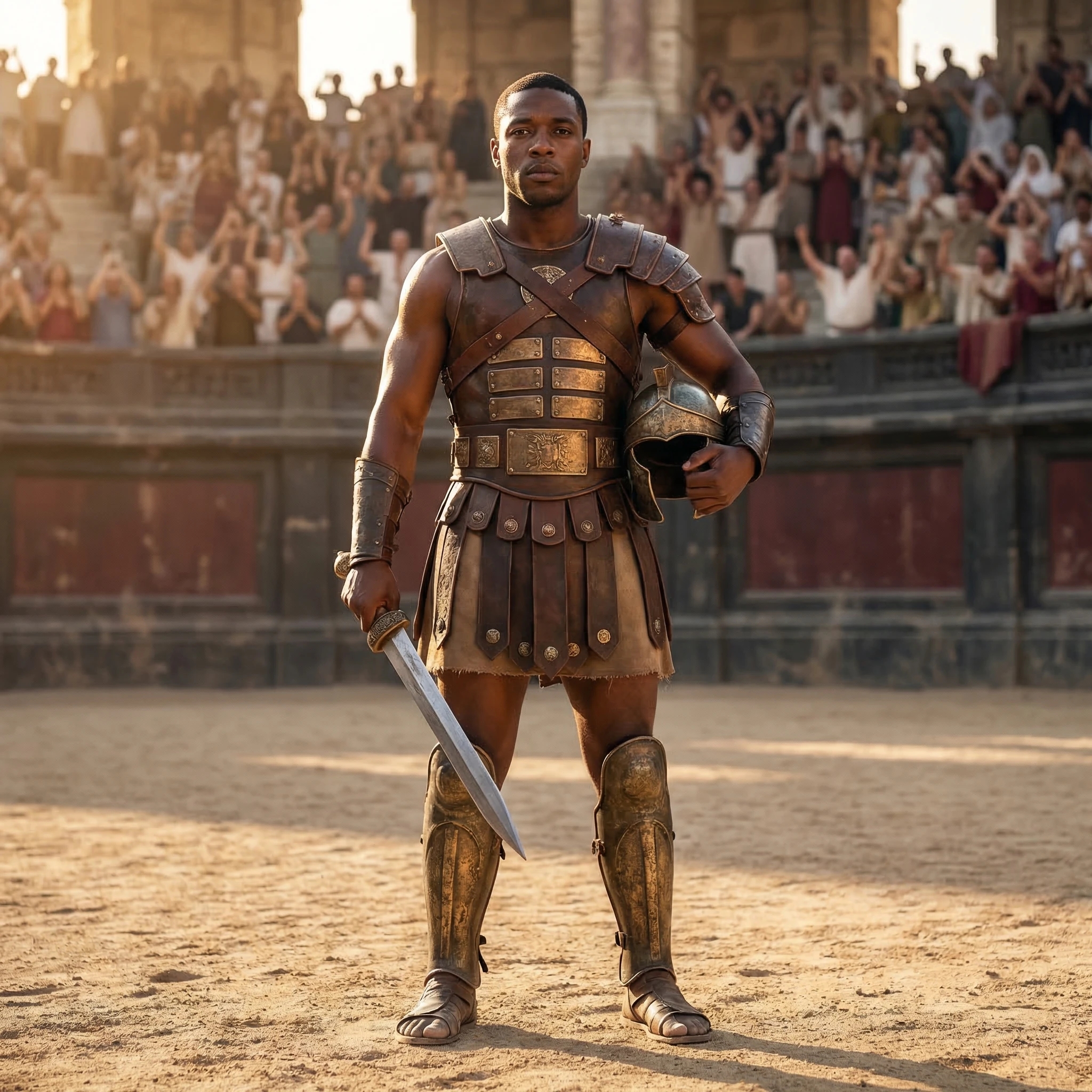 Гладиатор Древнего Рима — Nano Banana Pro промт