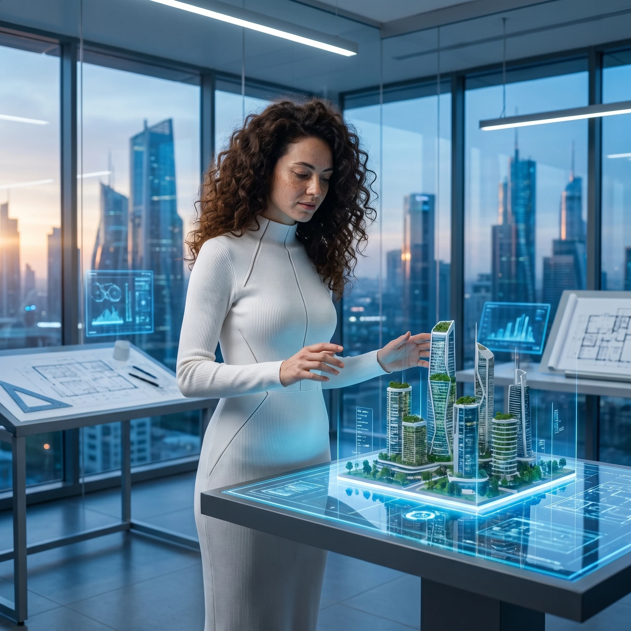 Главный архитектор будущего — Nano Banana Pro промт